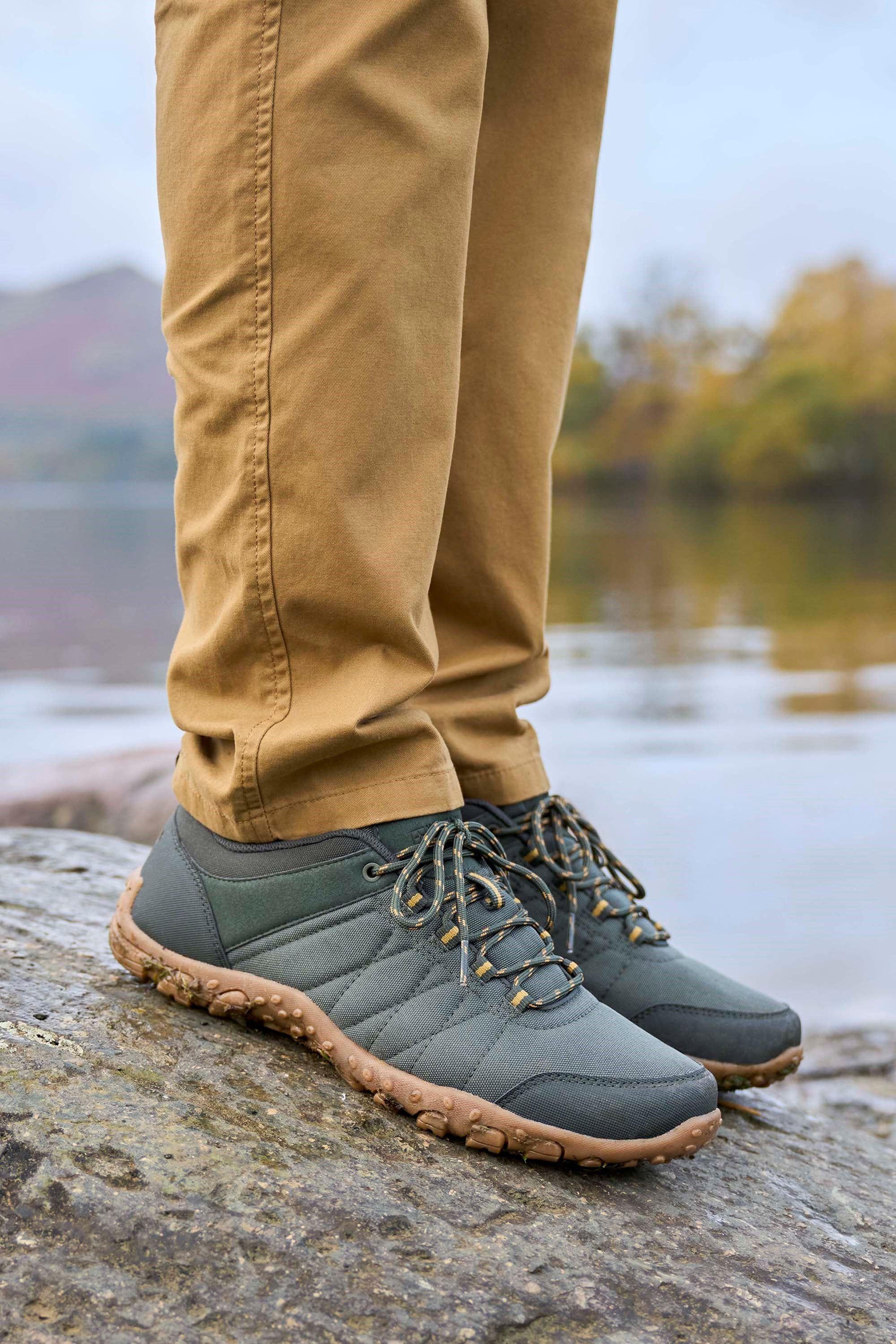 'Fraser' Lightweight Flexible Casual Cushioned Lace Up Outdoor Shoes by MOUNTAIN WAREHOUSE