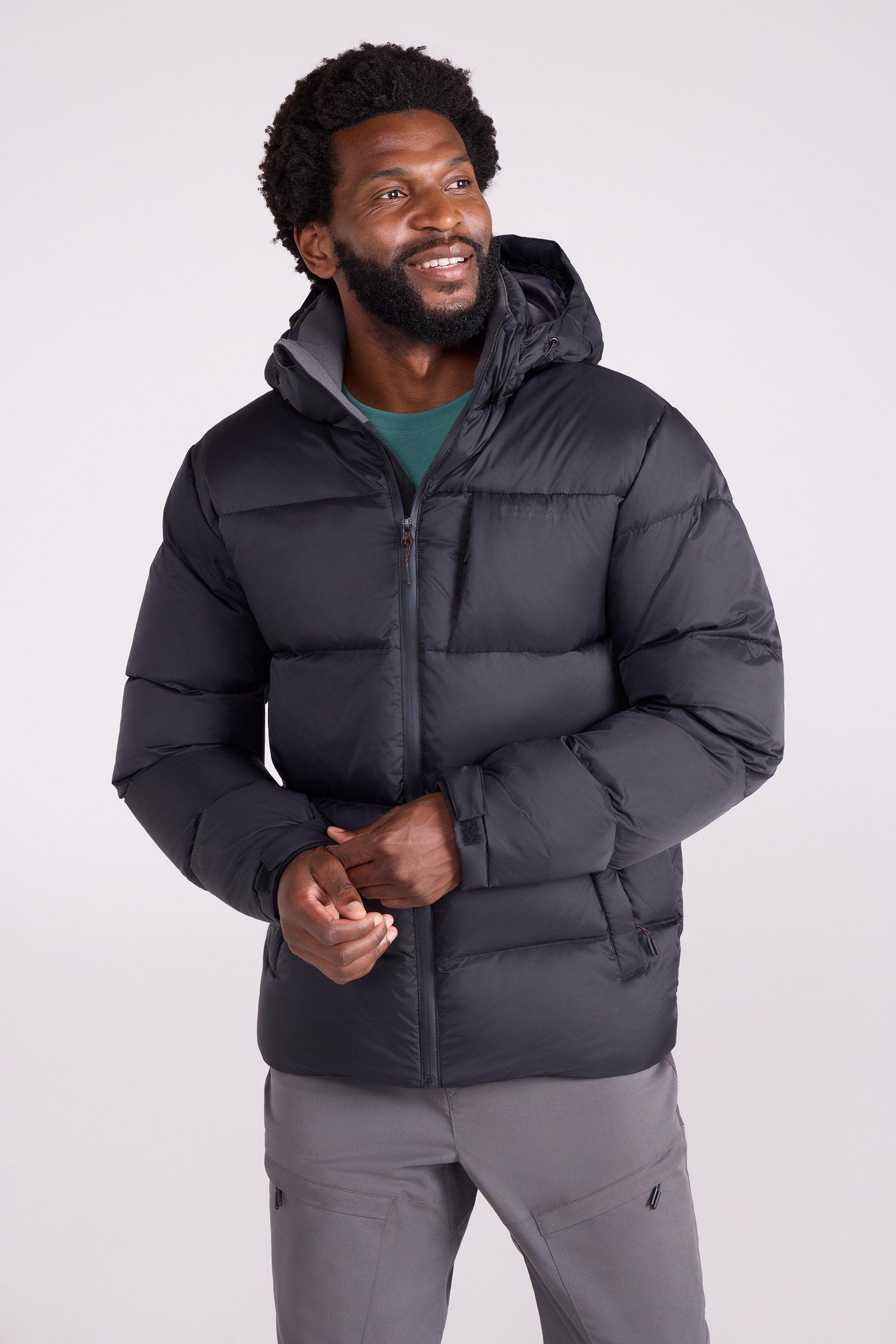 Frost Padded Down Jacket Water Resistant Hooded Coat by MOUNTAIN WAREHOUSE Frost Padded Down Jacket Water Resistant Hooded Coat by MOUNTAIN WAREHOUSE