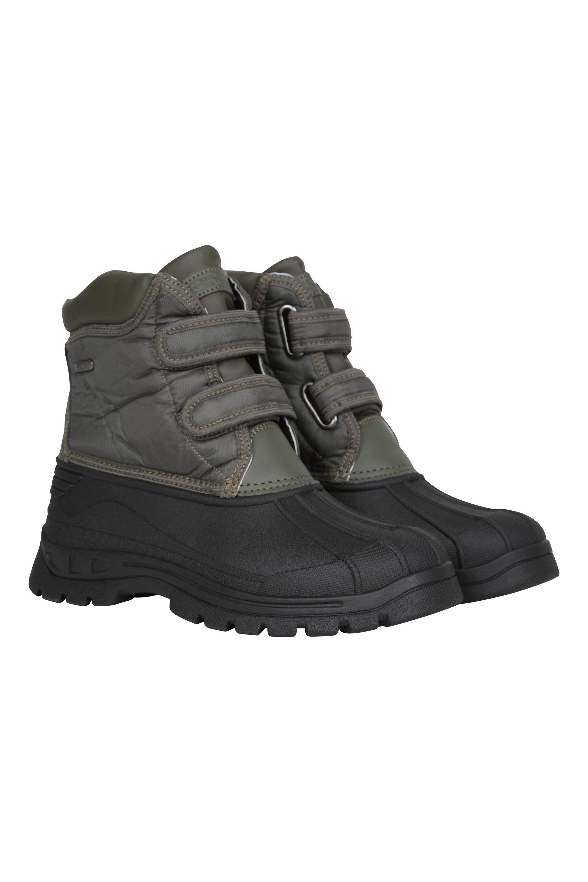 'Grit' Cushioned Waterproof Touch Strap Short Muck Hiking Boots by MOUNTAIN WAREHOUSE 'Grit' Cushioned Waterproof Touch Strap Short Muck Hiking Boots by MOUNTAIN WAREHOUSE