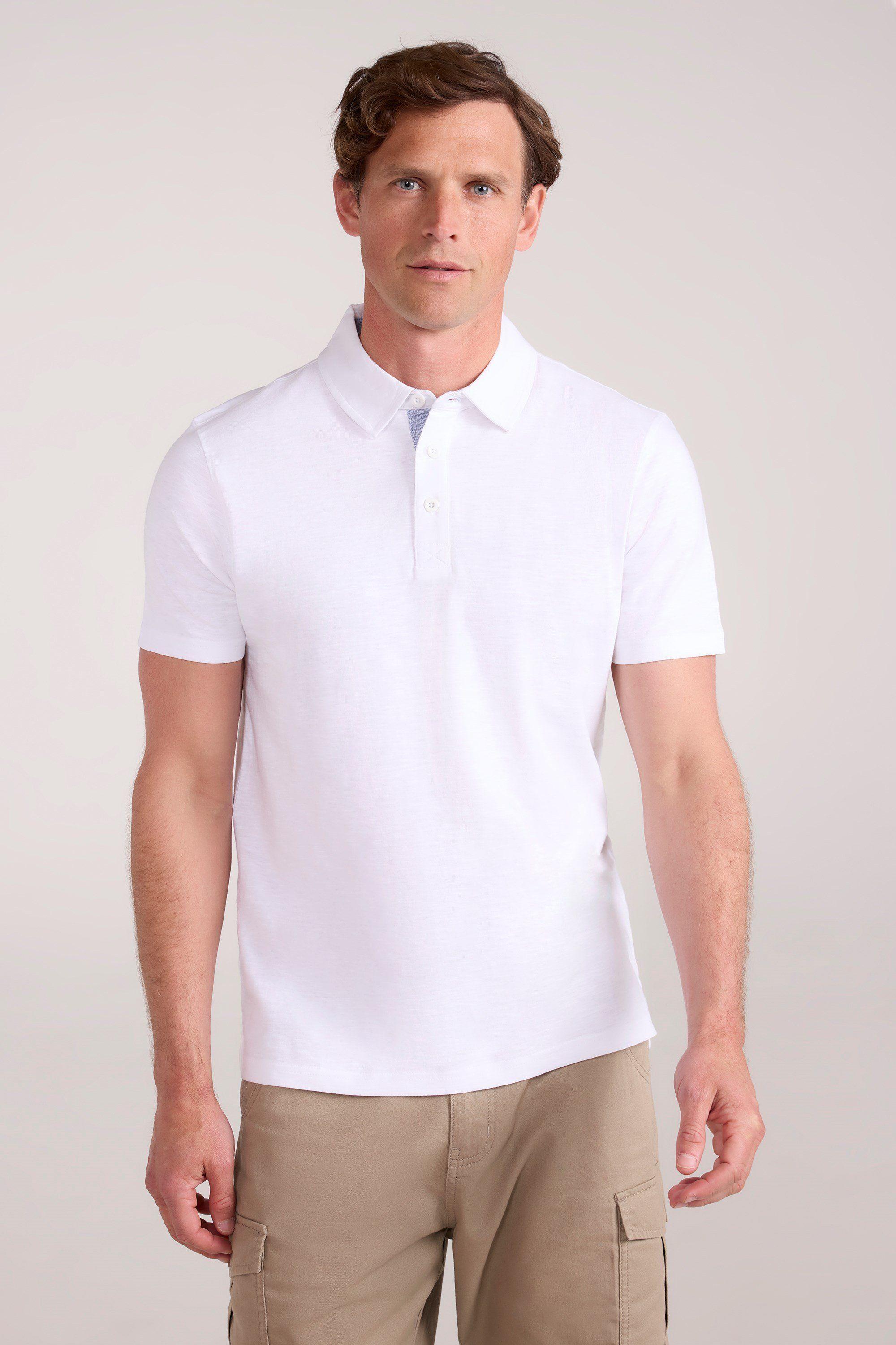 'Hasst II' Lightweight UV Protection Button Neck Short Sleeve Polo Top by MOUNTAIN WAREHOUSE