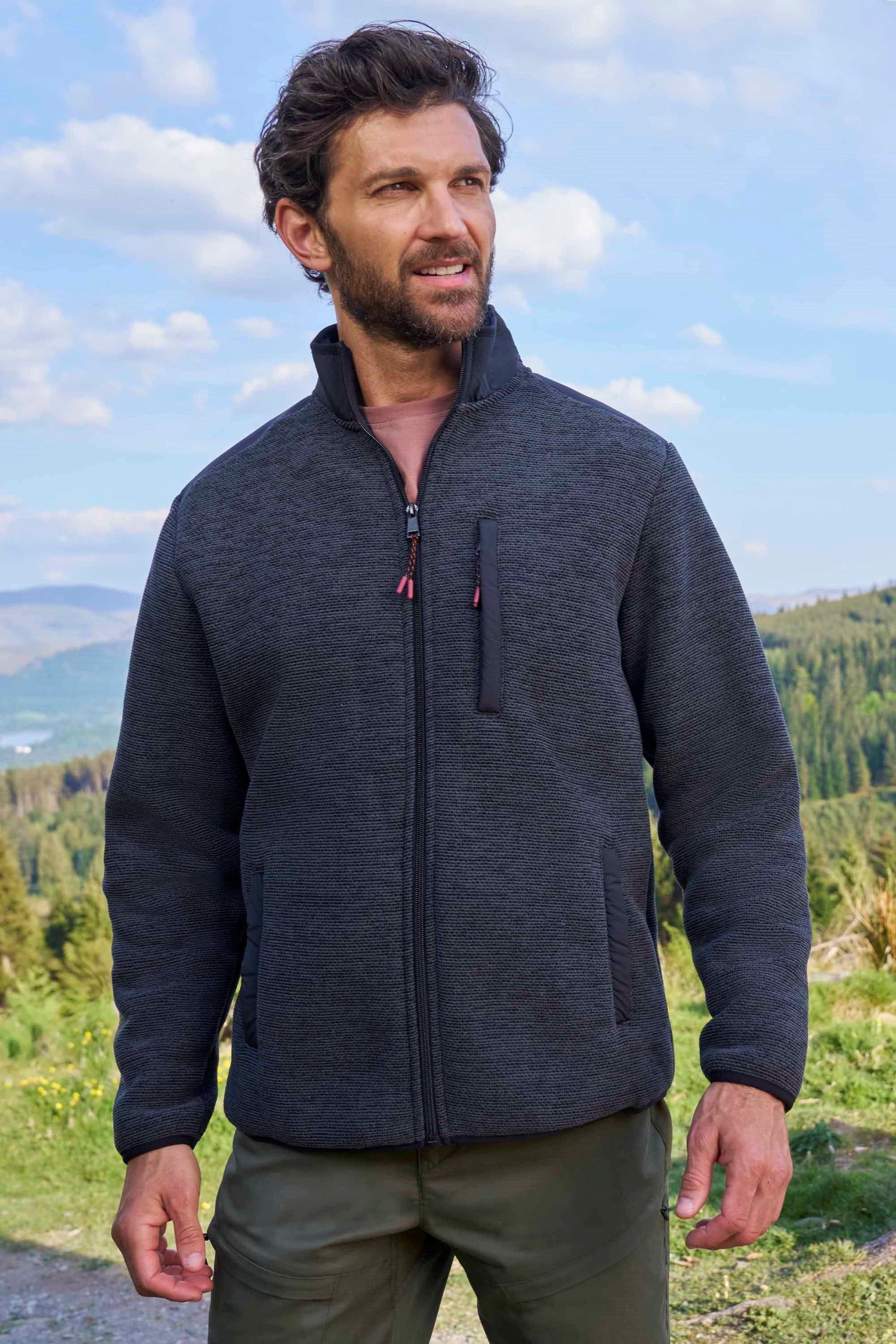 'Hayfield' Warm Plush Fur Lined Soft Comfy Full Zip Fleece Jacket by MOUNTAIN WAREHOUSE