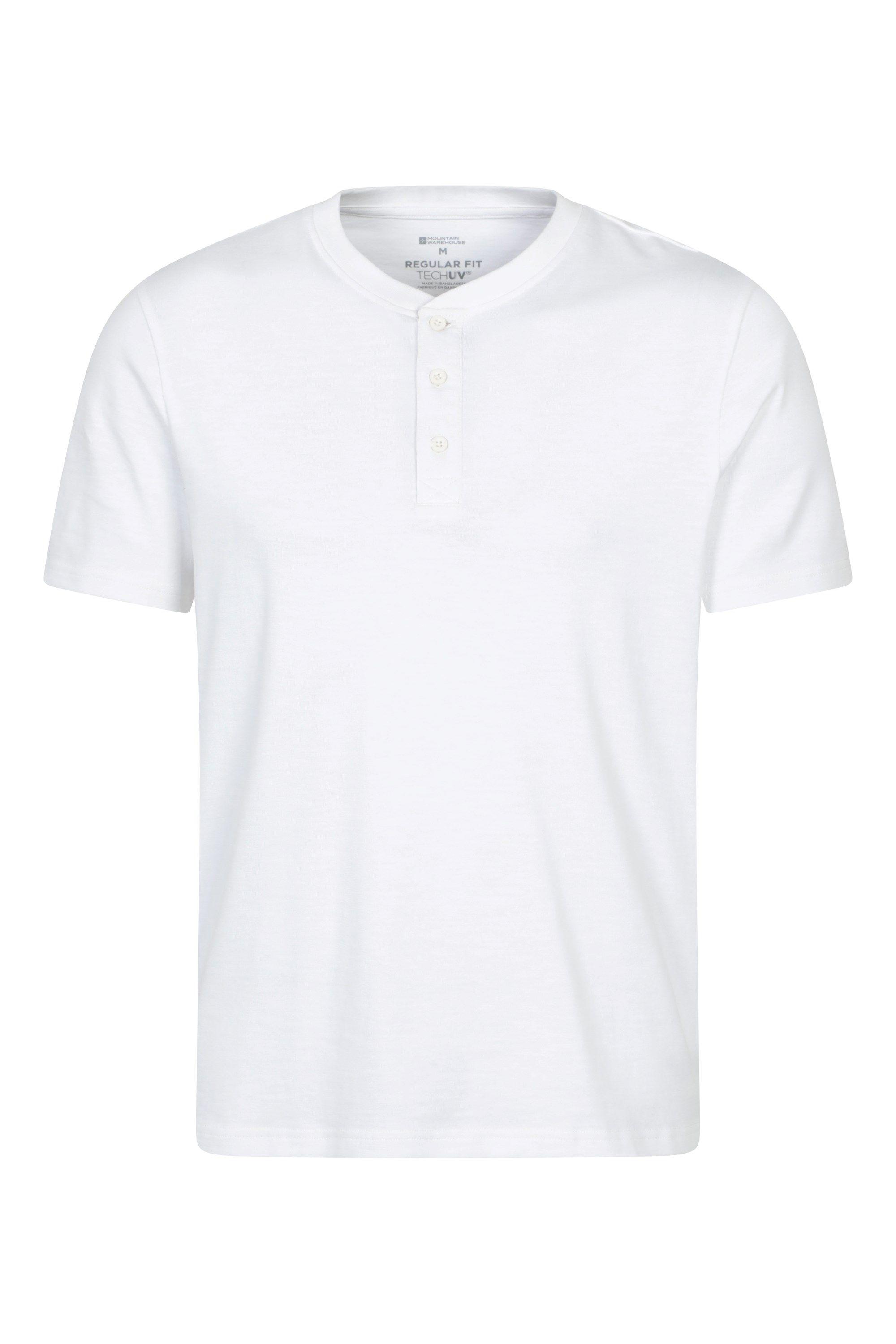 'Henley Hasst' Casual Classic Fit Everyday T-shirt by MOUNTAIN WAREHOUSE