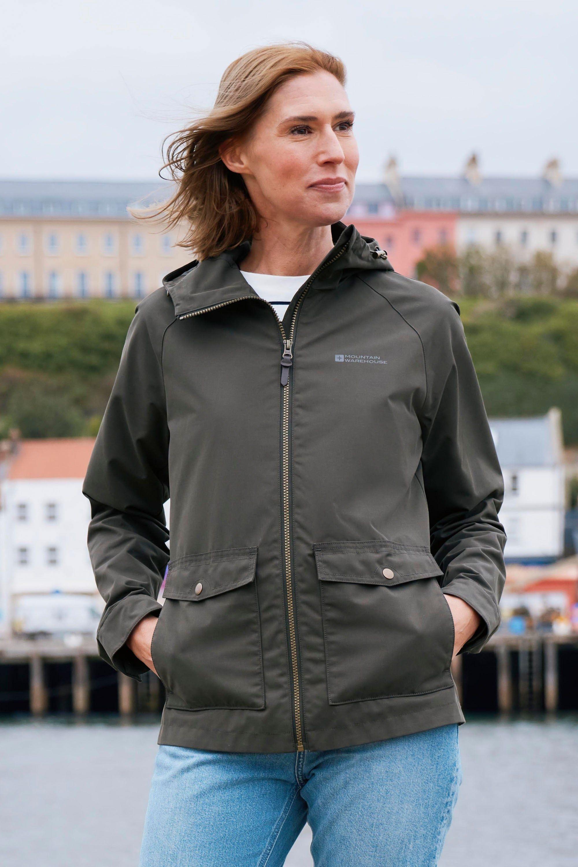 'Heritage' Lightweight Hooded Casual Full Zip Water Resistant Jacket by MOUNTAIN WAREHOUSE