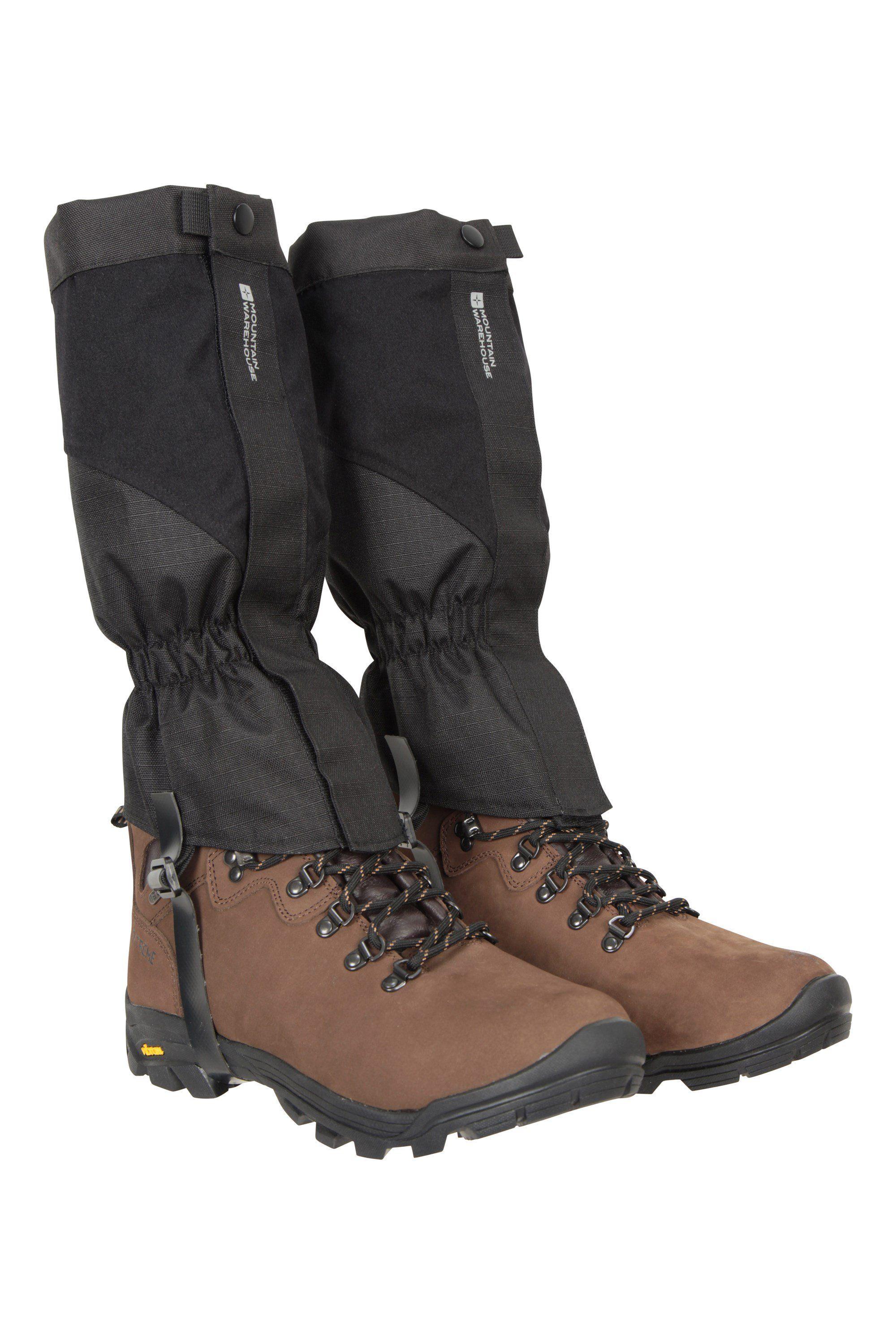 'Highland' Waterproof Breathable Adjustable Strap Lightweight Gaiters by MOUNTAIN WAREHOUSE
