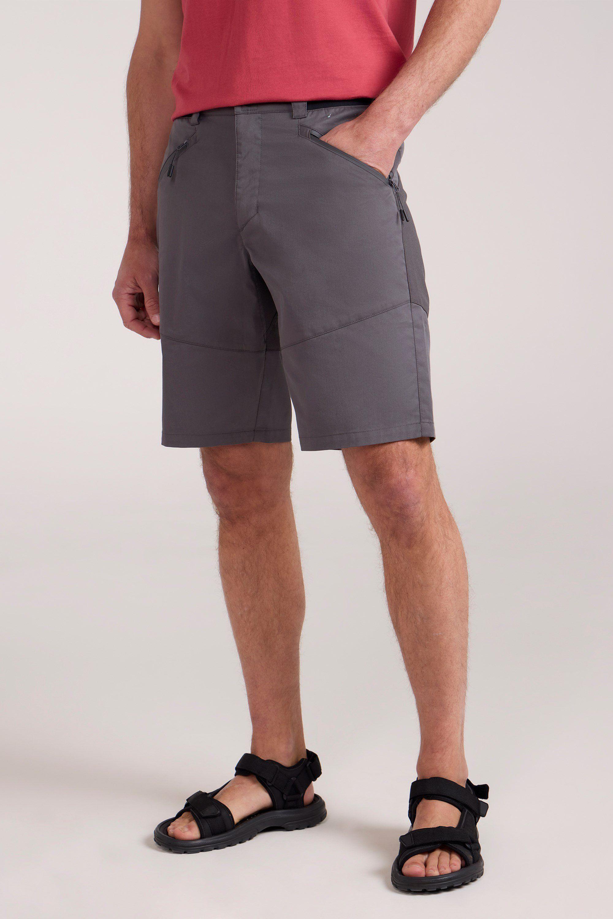 'Jungle' Cotton Trekking Shorts Casual Soft Elastic Waist Half Pants by MOUNTAIN WAREHOUSE 'Jungle' Cotton Trekking Shorts Casual Soft Elastic Waist Half Pants by MOUNTAIN WAREHOUSE
