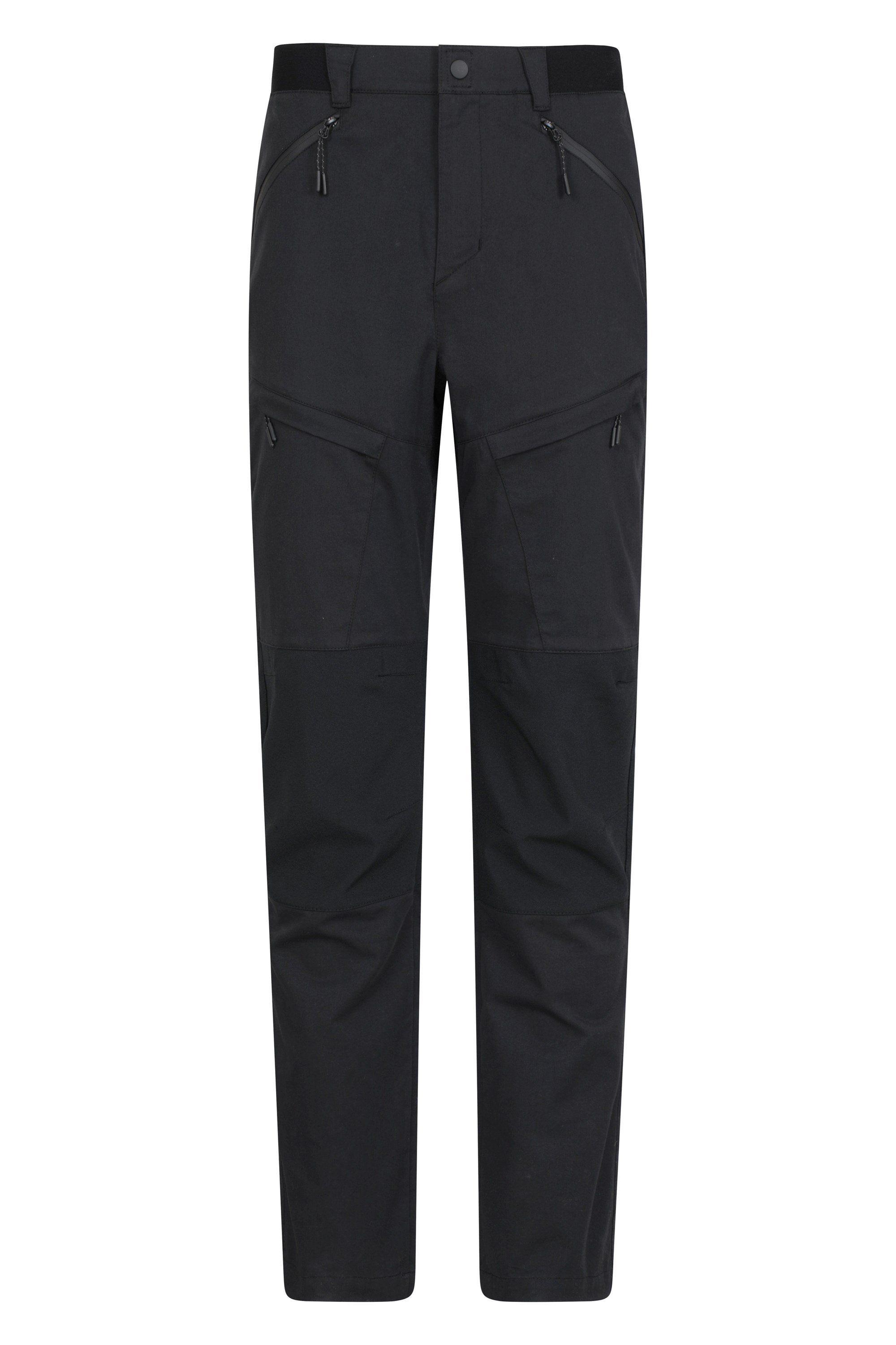 'Jungle' Water Resistant Elastic Waist Short Length Trekking Trousers by MOUNTAIN WAREHOUSE