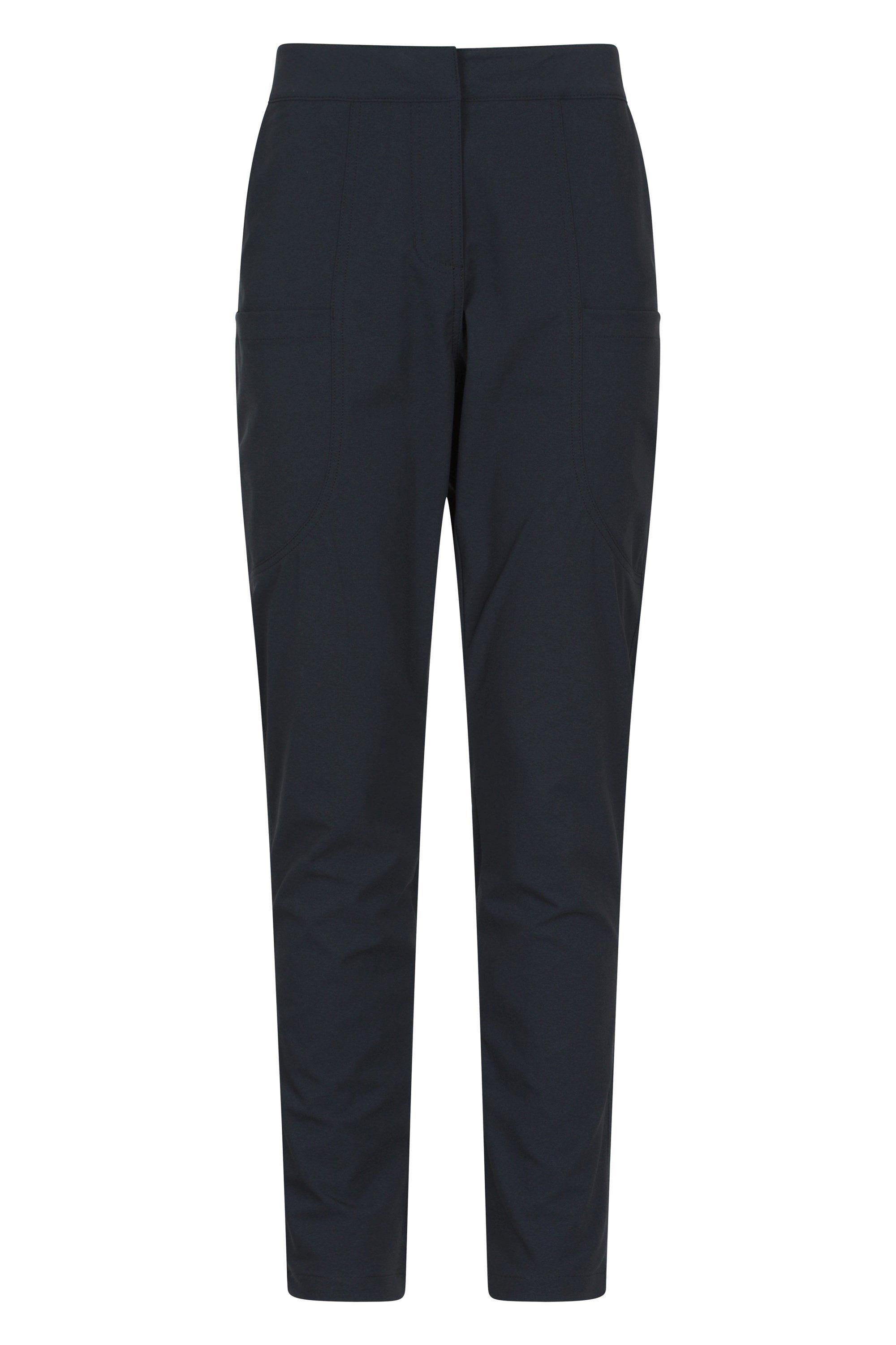 'Kesugi' Water Resistant Slim Stretchy Breathable Quick Dry Trousers by MOUNTAIN WAREHOUSE