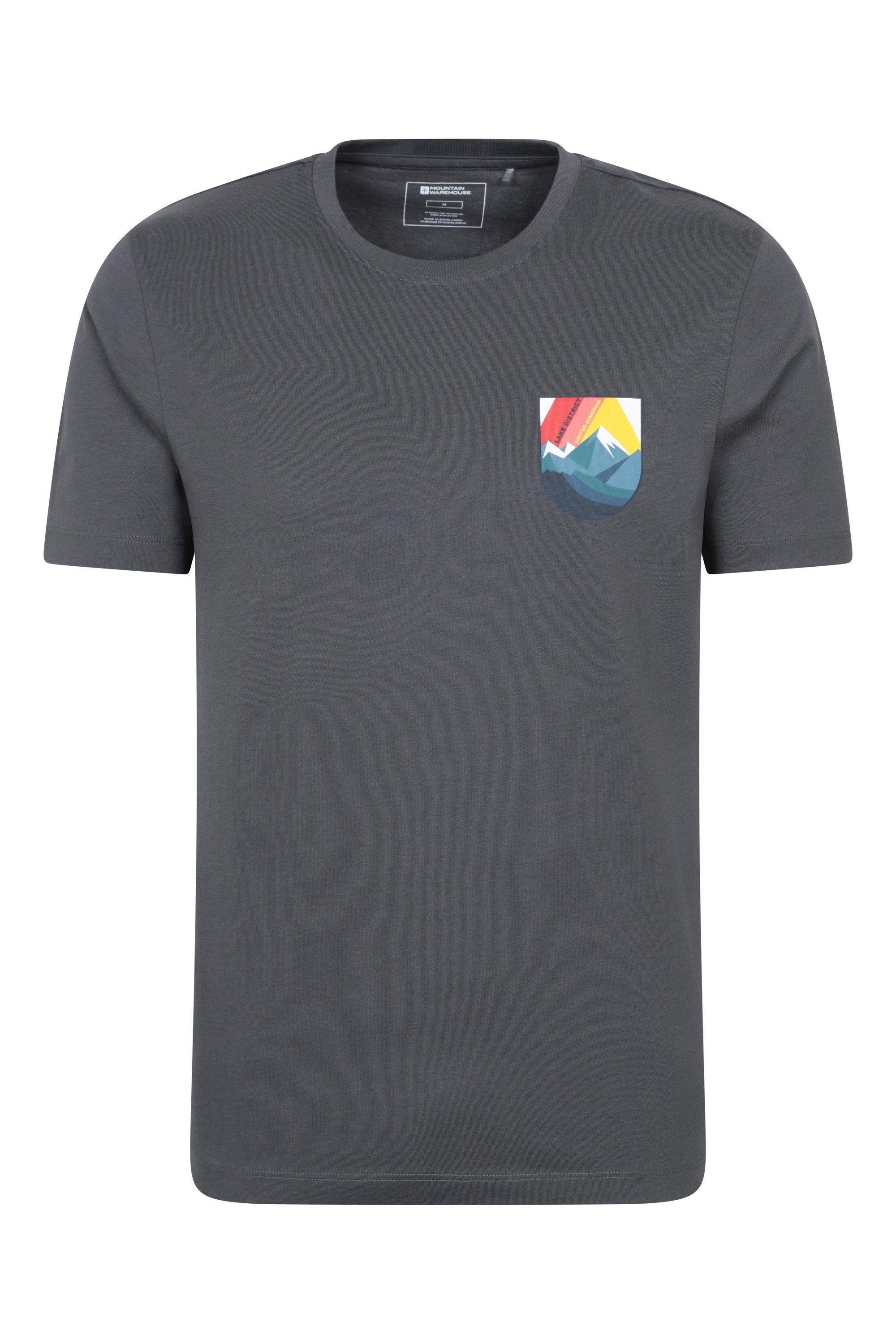 'Lake District' Lightweight Casual Short Sleeve 100% Cotton T-Shirt by MOUNTAIN WAREHOUSE
