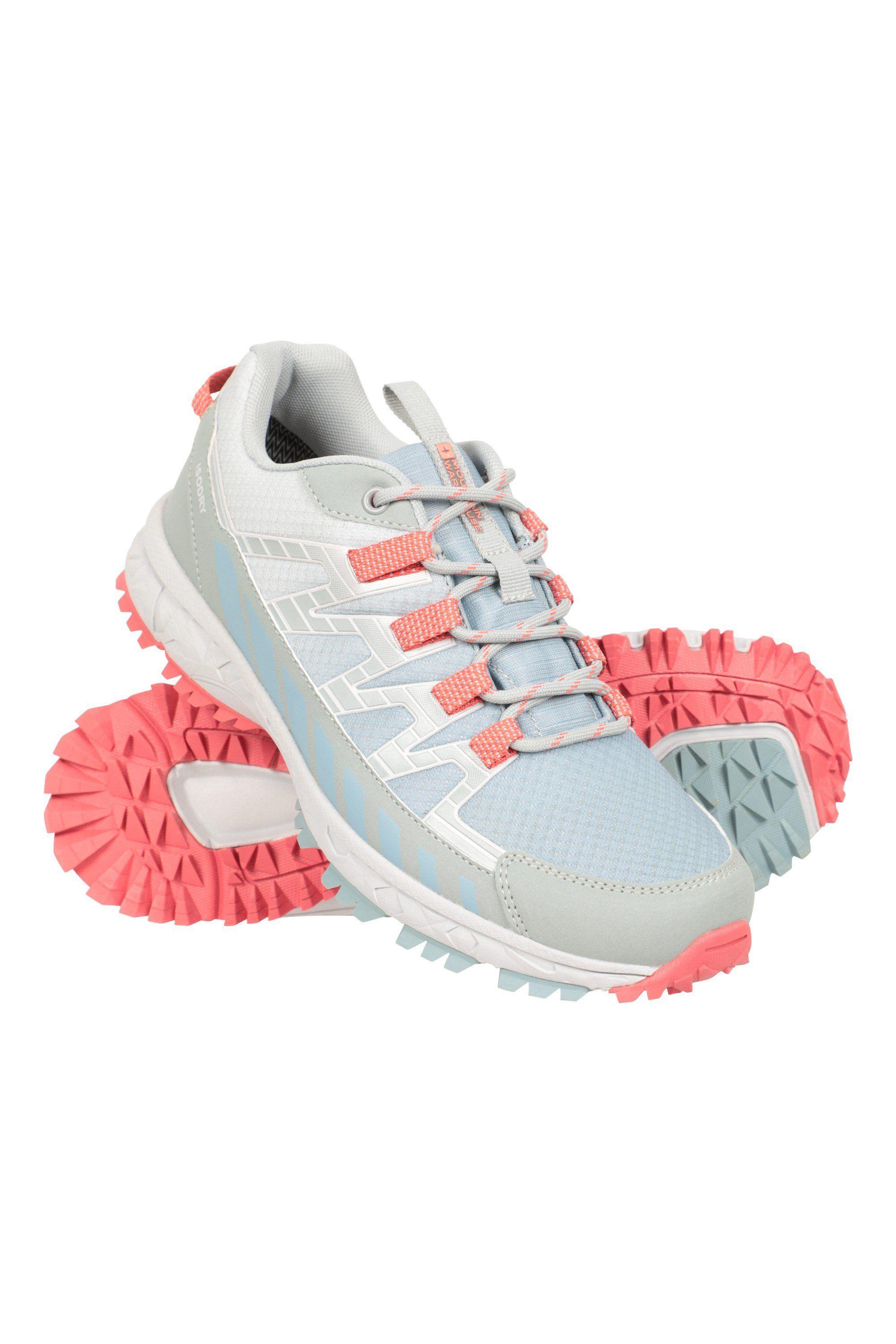'Lakeside' Lightweight Waterproof Phylon Midsole Mesh Trail Shoes by MOUNTAIN WAREHOUSE