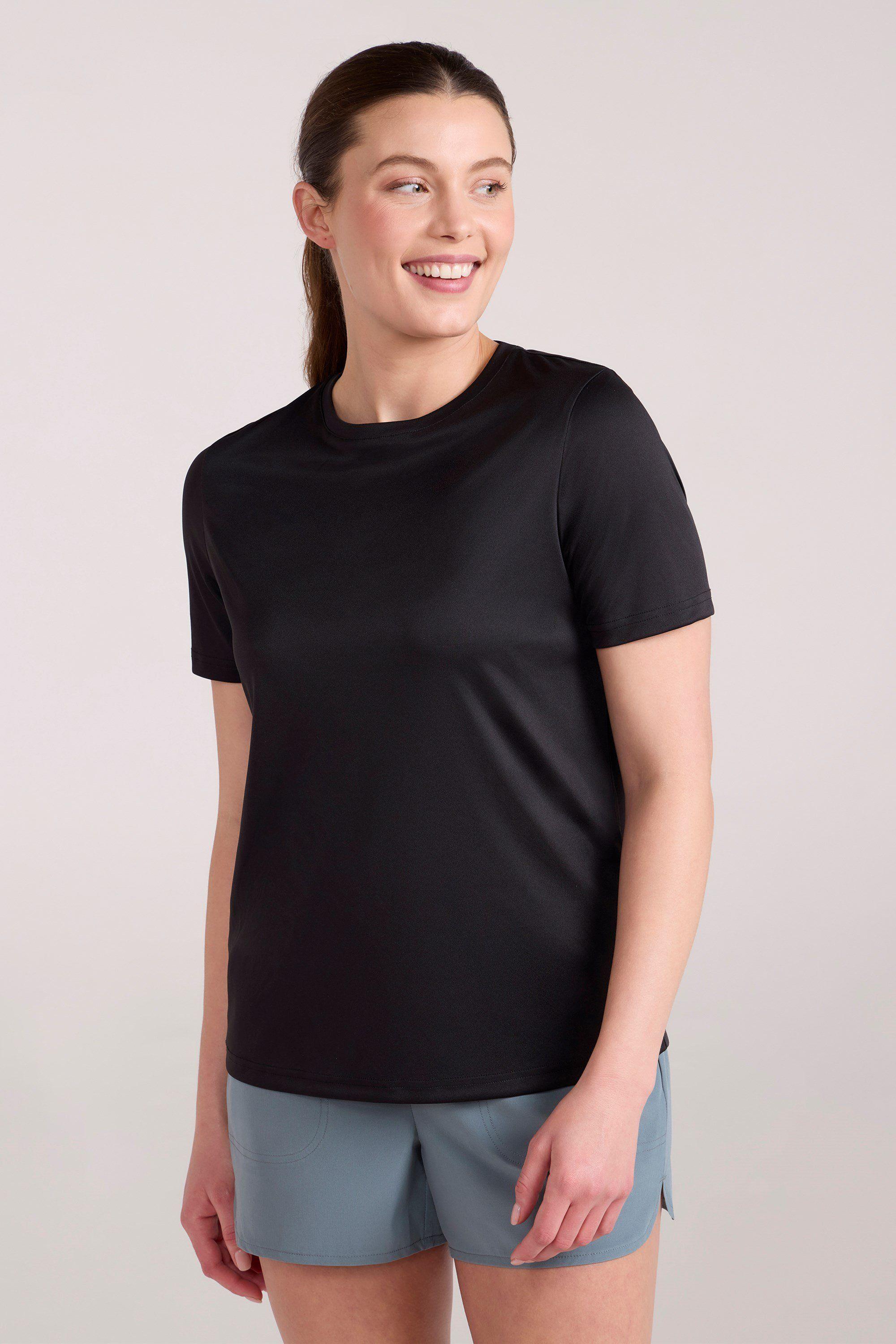 Lightweight Quick Dry Moisture Wicking UV Protection Swimming T-Shirt by MOUNTAIN WAREHOUSE