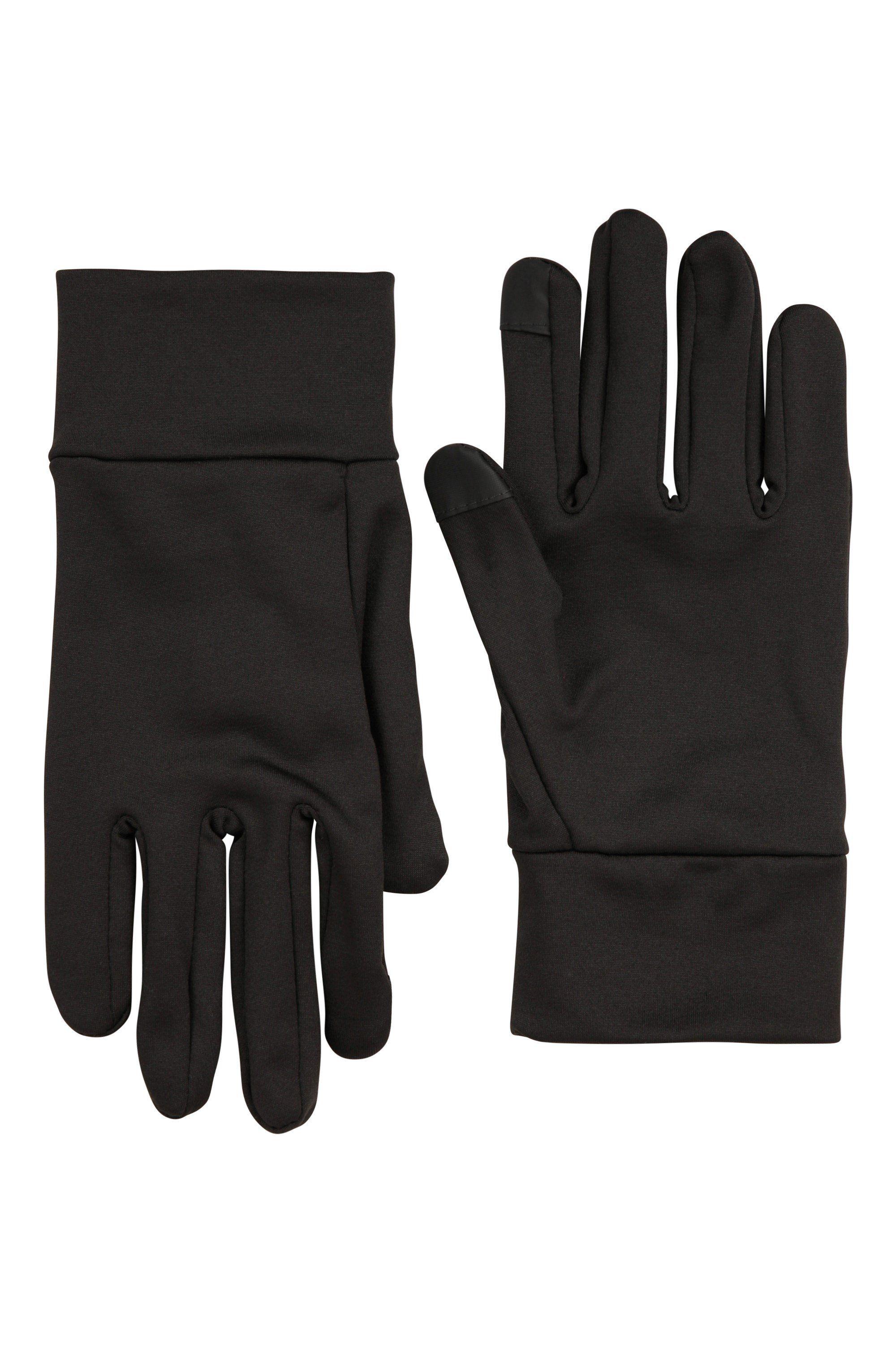 Lightweight Quick Dry Textured Touch Screen Liner Winter Ski Gloves by MOUNTAIN WAREHOUSE Lightweight Quick Dry Textured Touch Screen Liner Winter Ski Gloves by MOUNTAIN WAREHOUSE