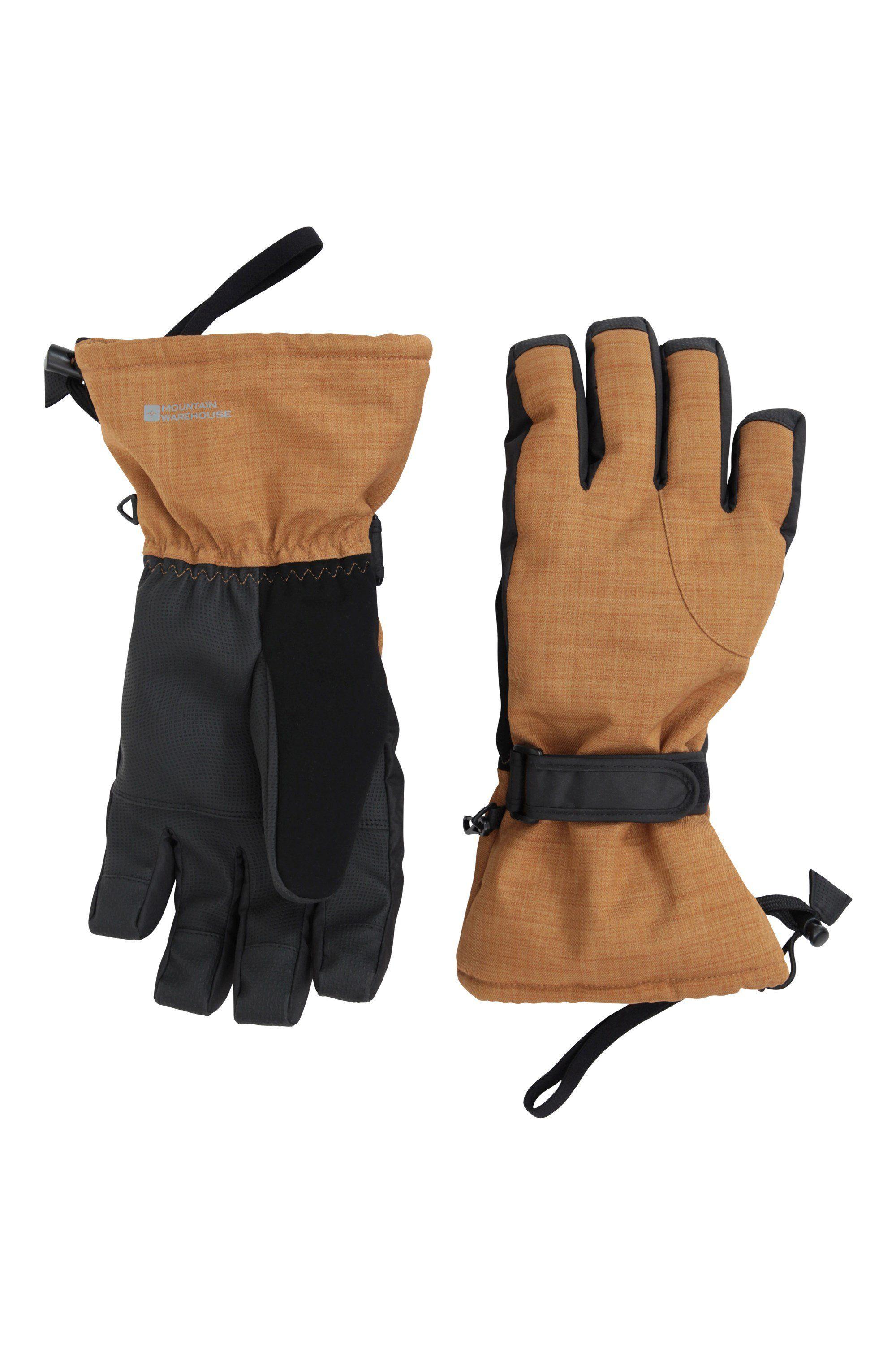 'Lodge' Warm Soft Lightweight Snowproof Textured Skiing Winter Gloves by MOUNTAIN WAREHOUSE 'Lodge' Warm Soft Lightweight Snowproof Textured Skiing Winter Gloves by MOUNTAIN WAREHOUSE