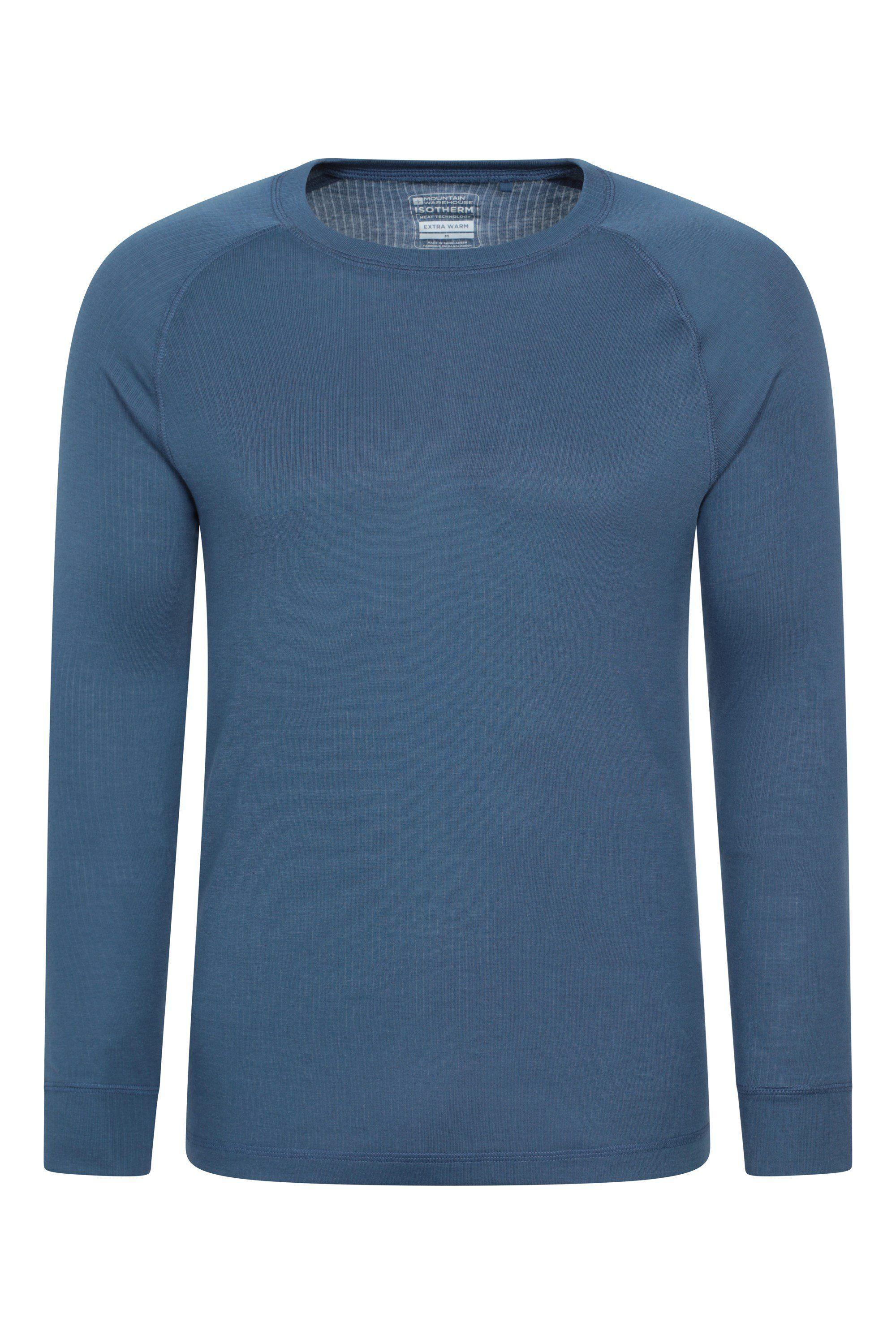 Long Sleeved Round Neck Top Thermal Baselayer Breathable by MOUNTAIN WAREHOUSE