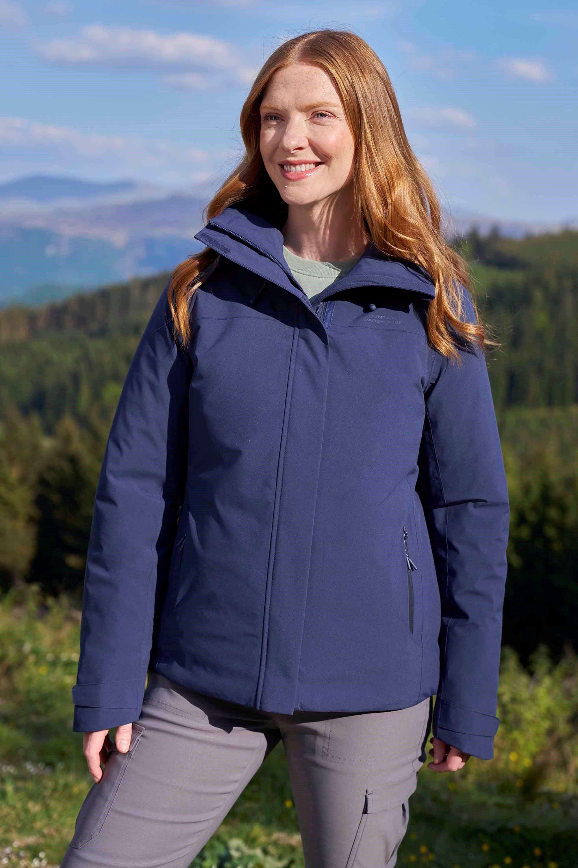 'Mallory' Short Waterproof Adjustable Hood Full Zip Padded Jacket by MOUNTAIN WAREHOUSE 'Mallory' Short Waterproof Adjustable Hood Full Zip Padded Jacket by MOUNTAIN WAREHOUSE