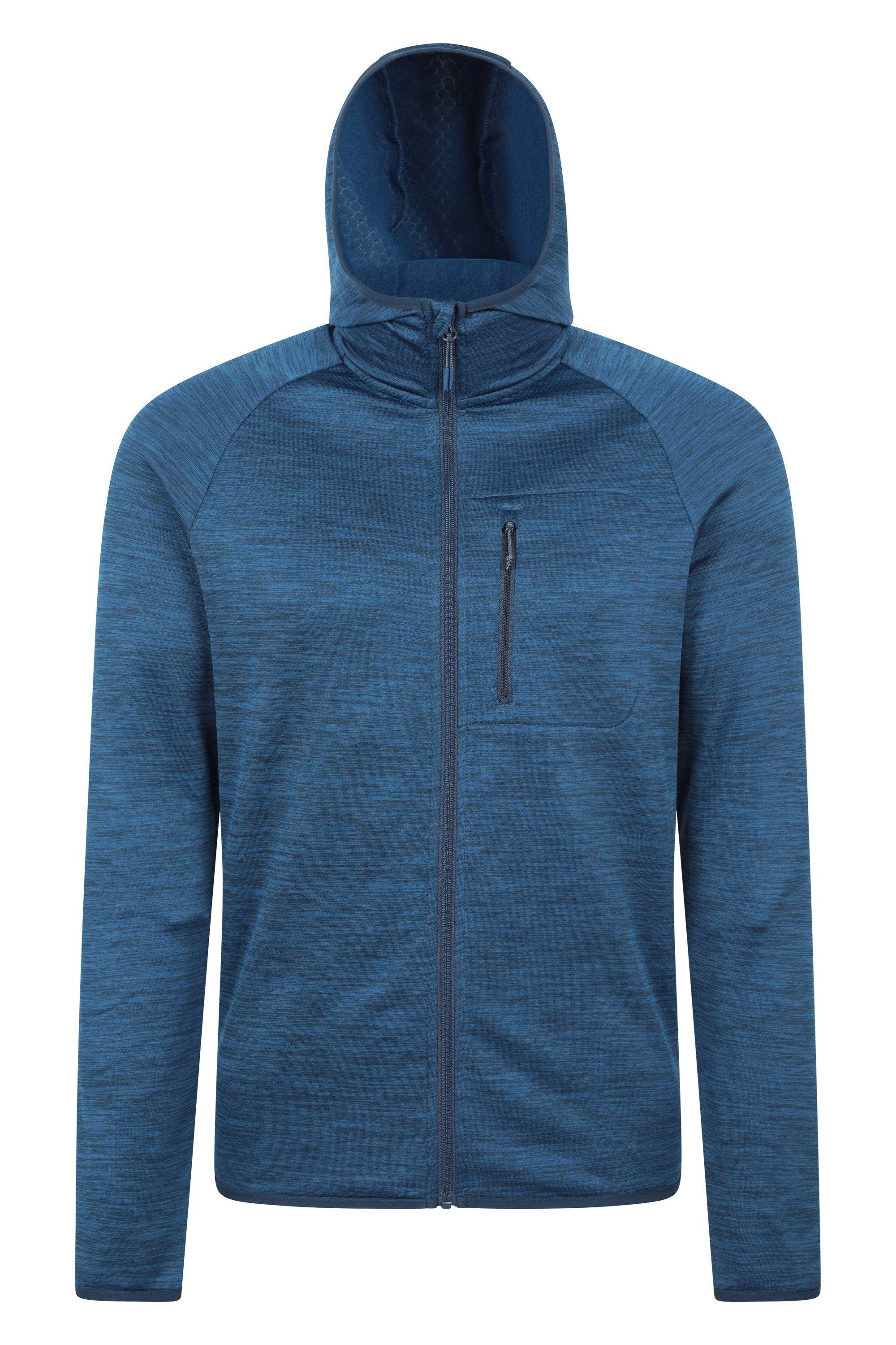 ’Marker’ Lightweight Moisture Wicking Elasticated Cuffs Active Hoodie by MOUNTAIN WAREHOUSE