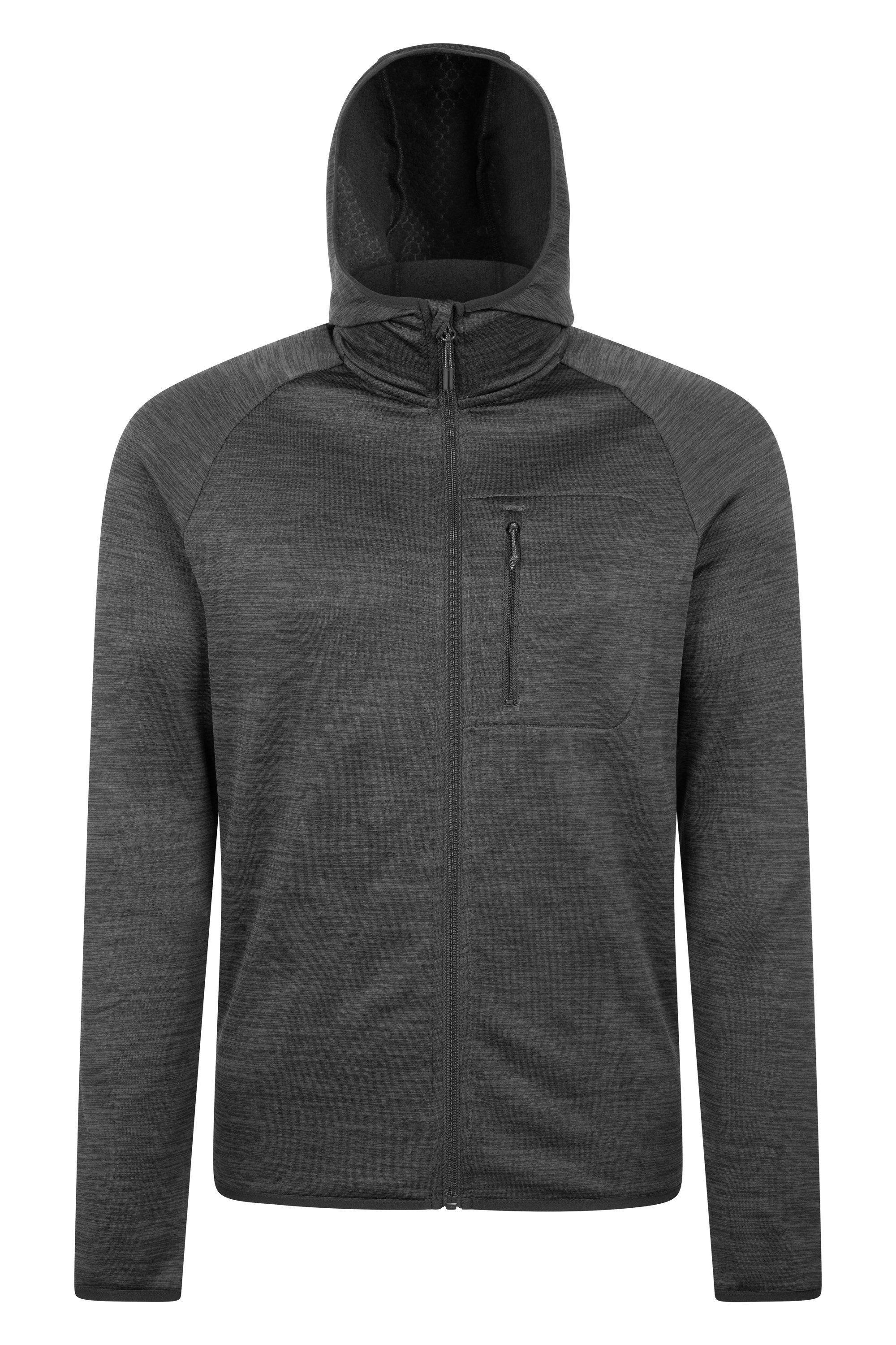’Marker’ Lightweight Moisture Wicking Elasticated Cuffs Active Hoodie by MOUNTAIN WAREHOUSE