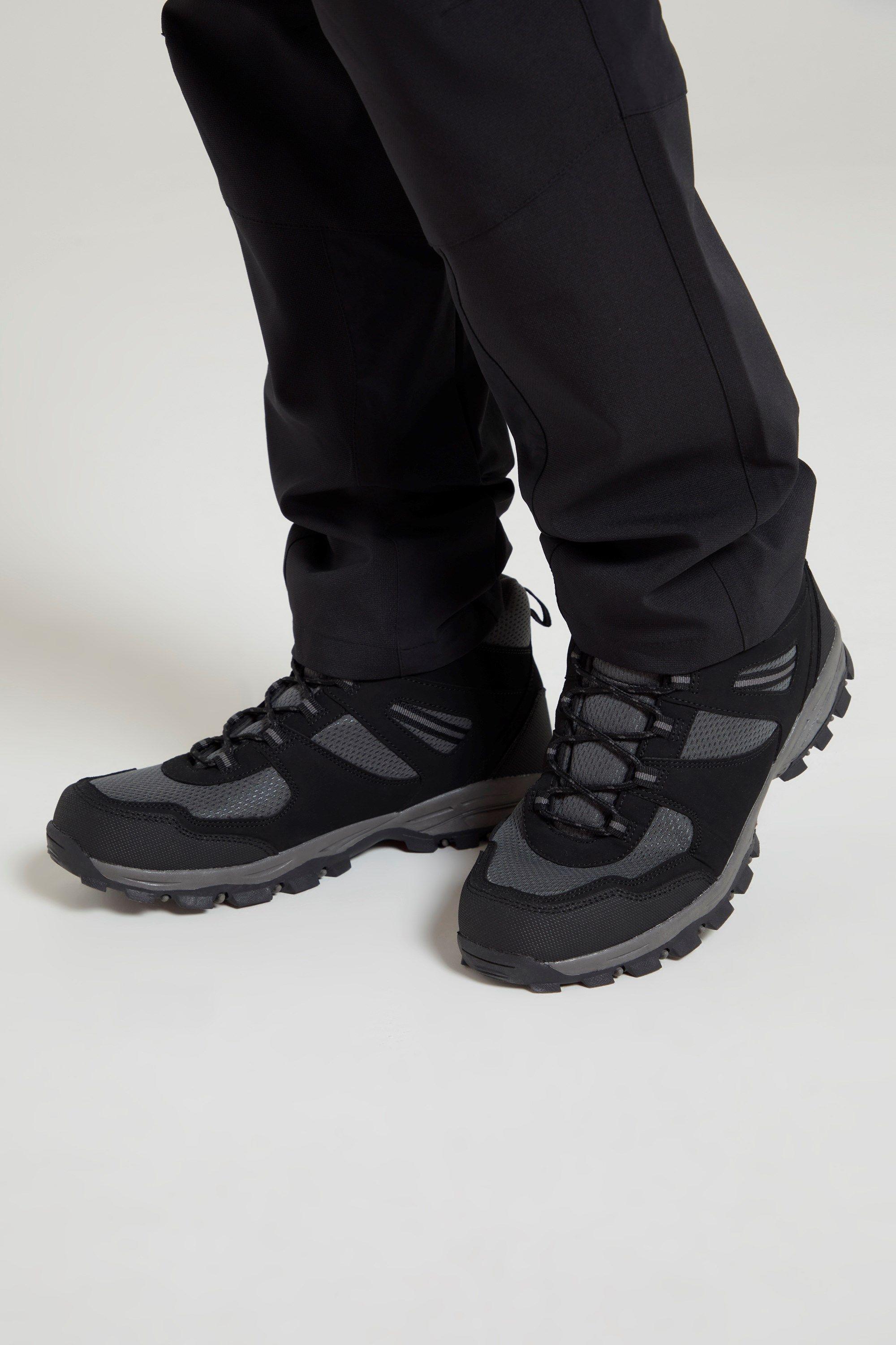 McLeod Hiking Boots Durable Breathable Walking Shoes by MOUNTAIN WAREHOUSE