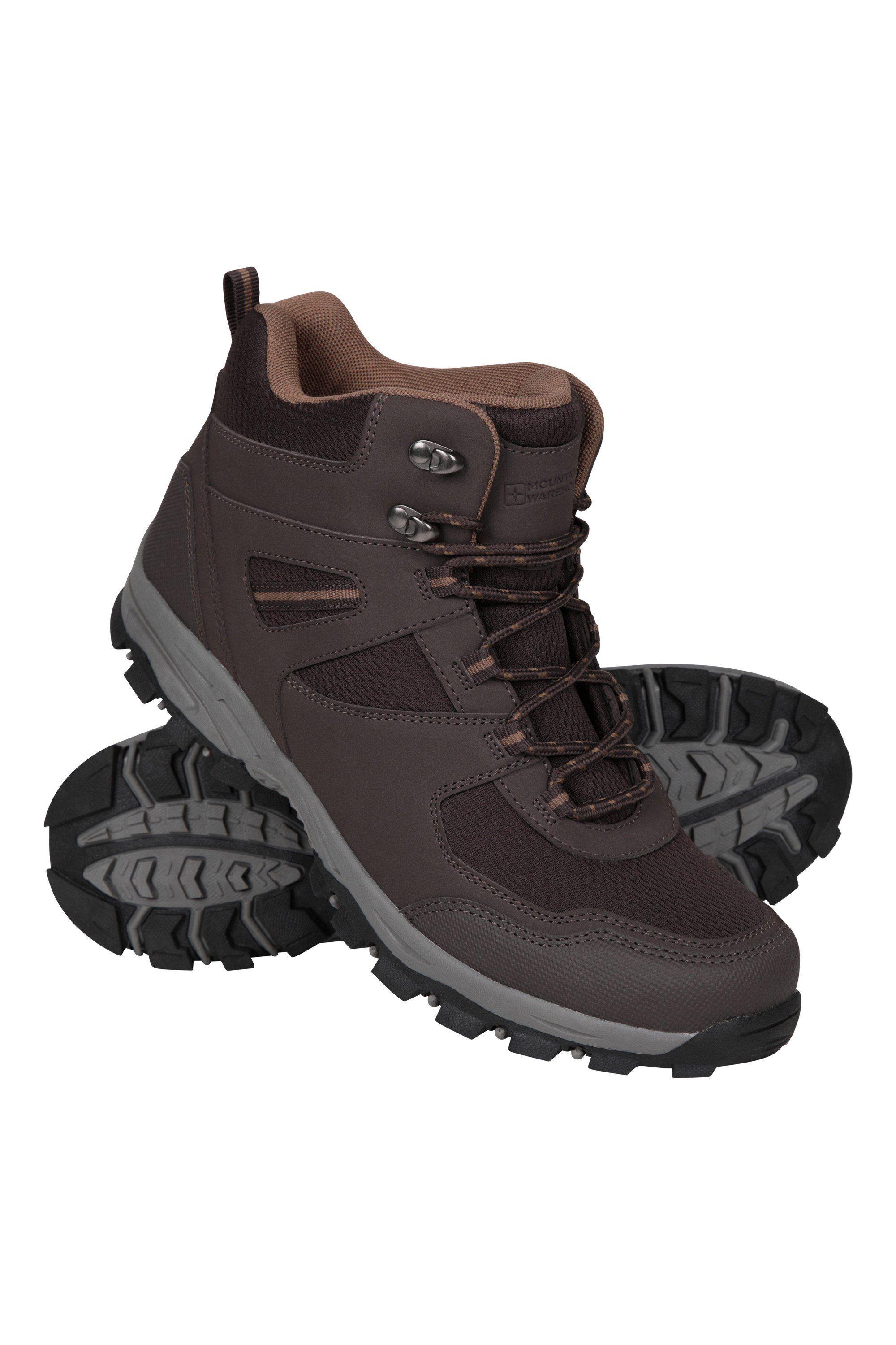 McLeod Hiking Boots Durable Breathable Walking Shoes by MOUNTAIN WAREHOUSE