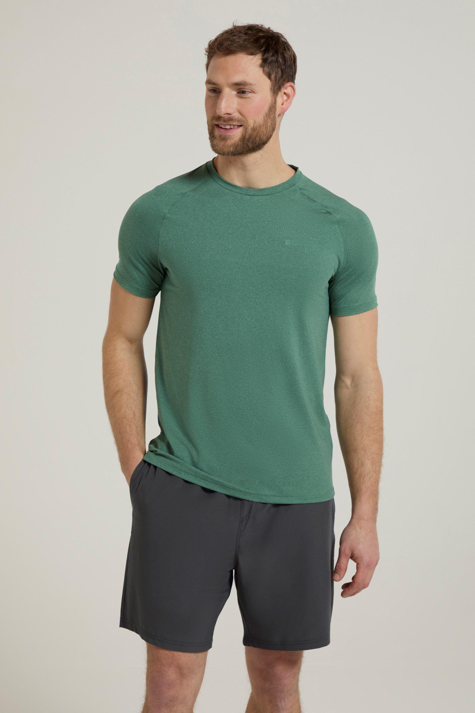 Melange T-Shirt Lightweight UV Protect Breathable Tee by MOUNTAIN WAREHOUSE