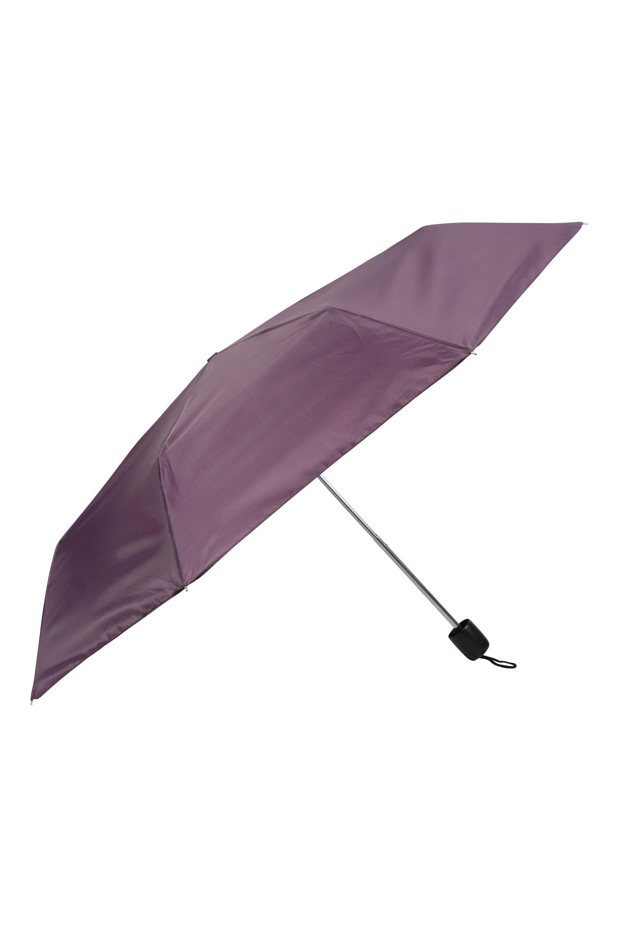 Mini Rain Umbrella Polyester Waterproof Compact Lightweight by MOUNTAIN WAREHOUSE