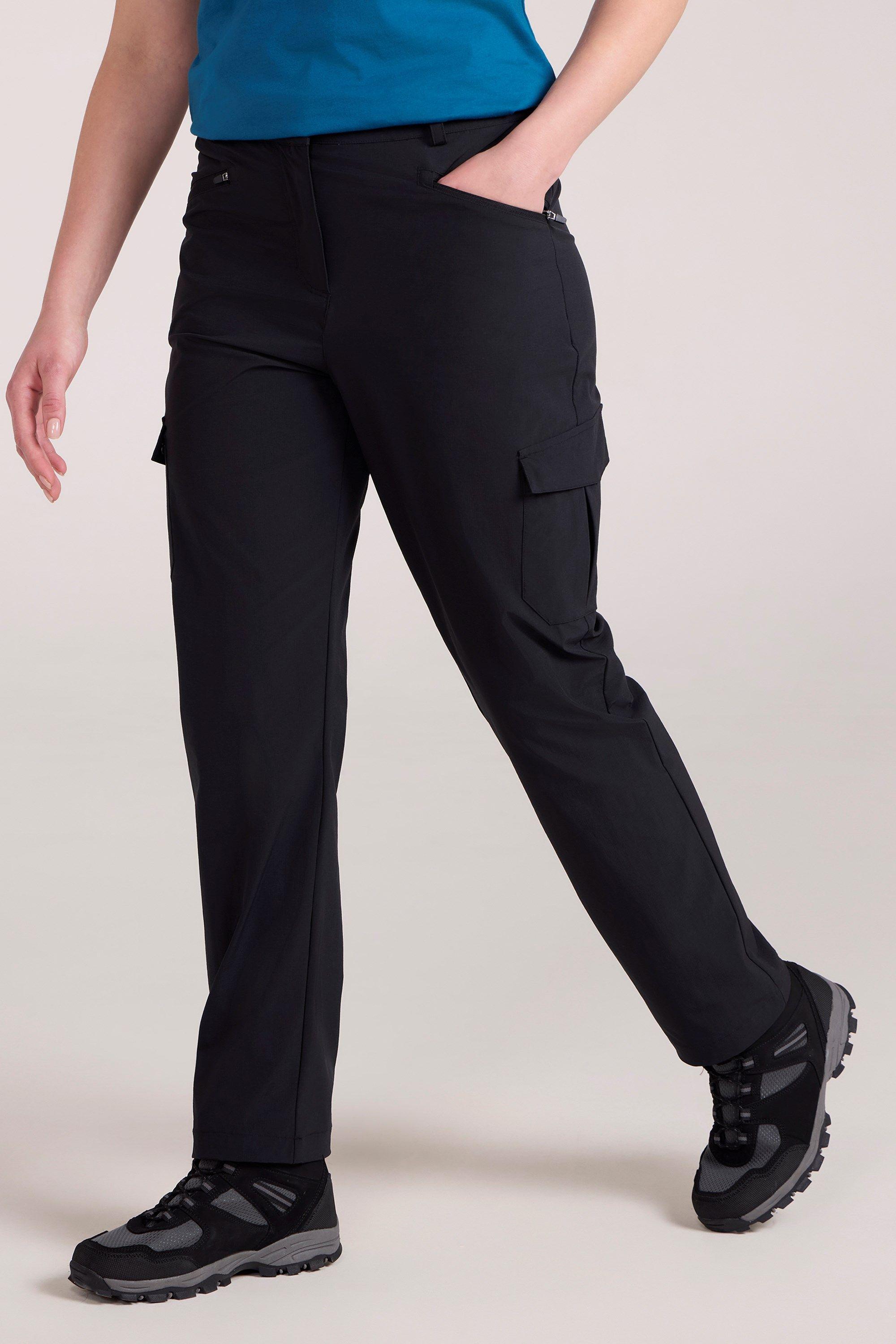 'Monte' Stretchy Breathable Lightweight Quick Dry Cargo Hiking Trouser by MOUNTAIN WAREHOUSE