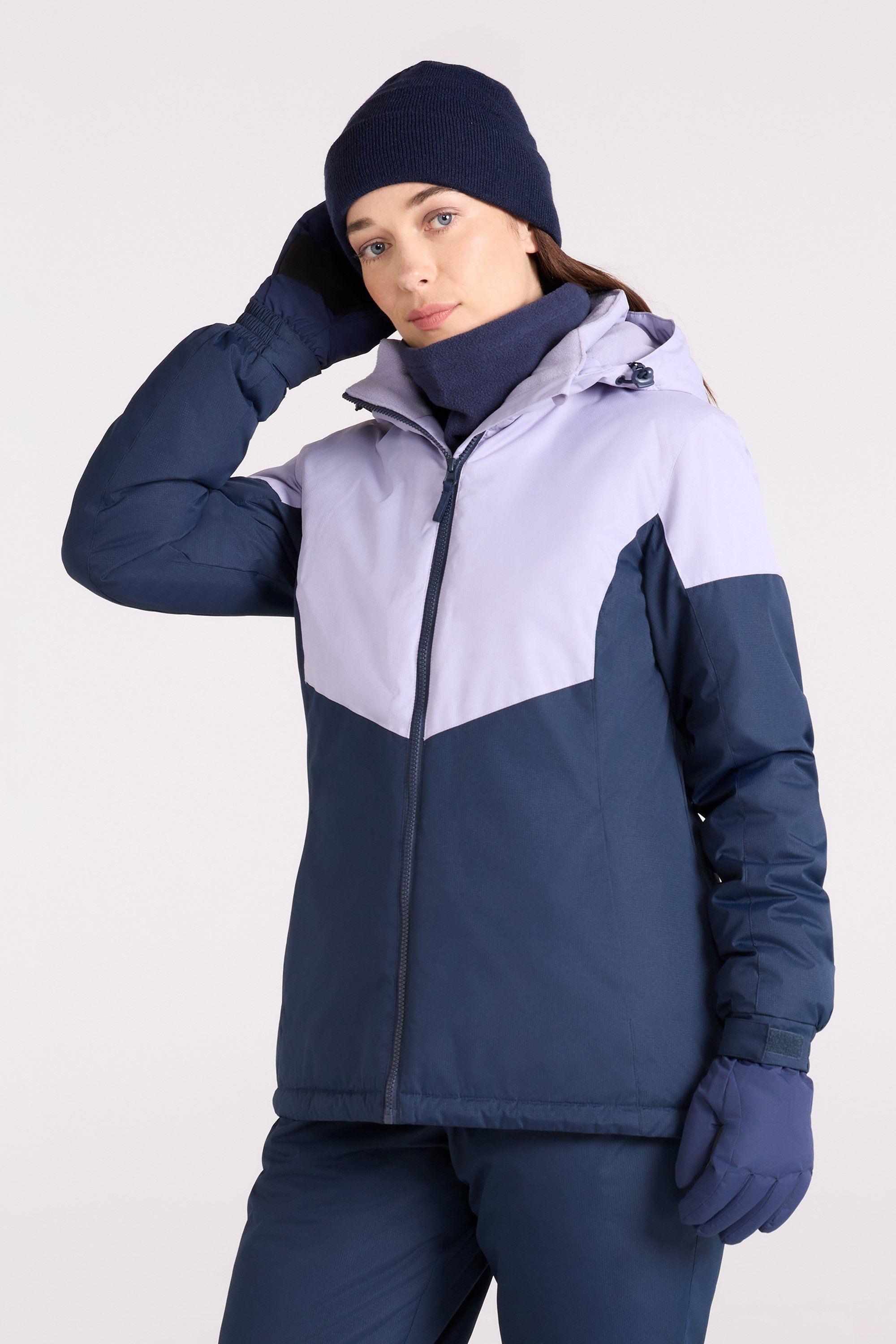 'Moon' Snow Proof Adjustable Hood Lightly Insulated Ski Jacket by MOUNTAIN WAREHOUSE