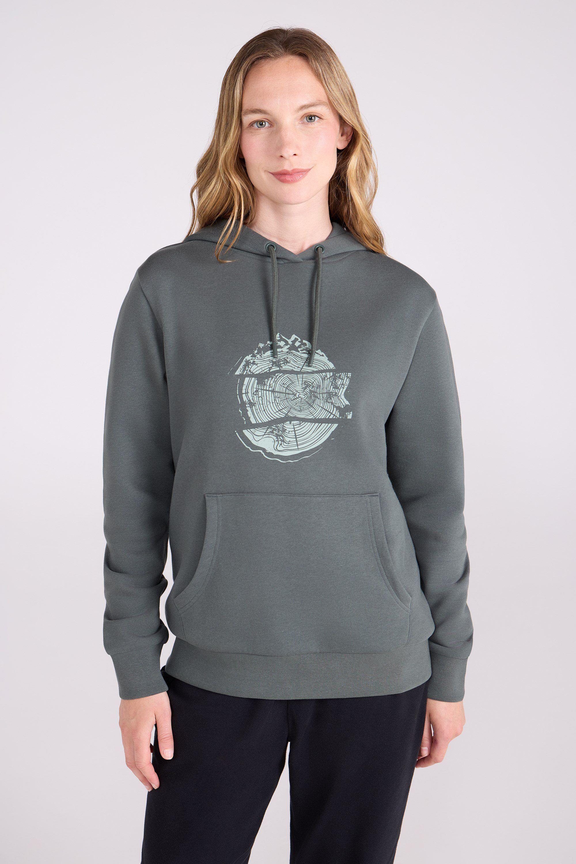 'Mountain Ring' Printed Lightweight Comfortable Regular Fit Hoodie by MOUNTAIN WAREHOUSE