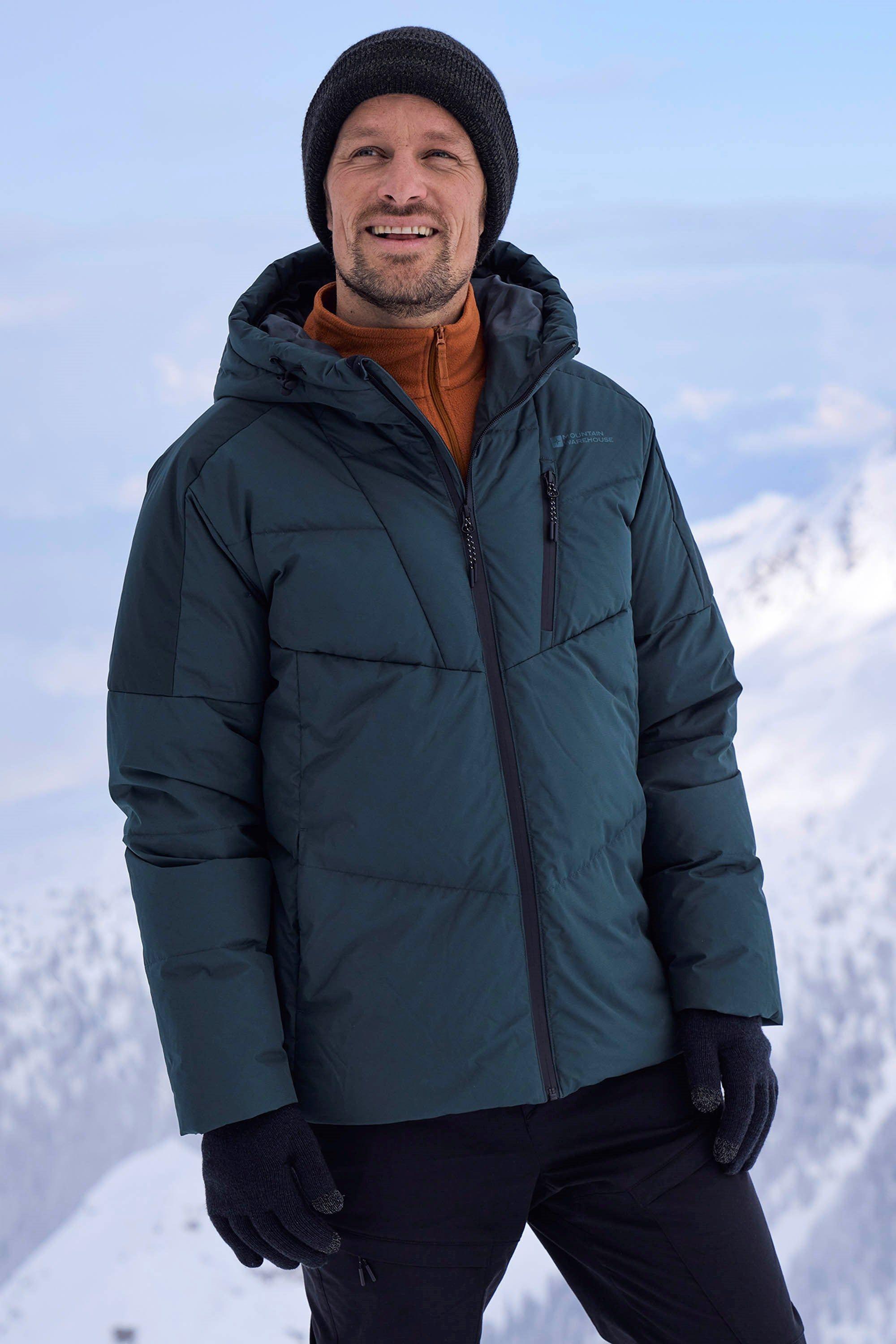 'Oslo Extreme' Water Resistant Padded Down Filled Rip Stop Jacket by MOUNTAIN WAREHOUSE