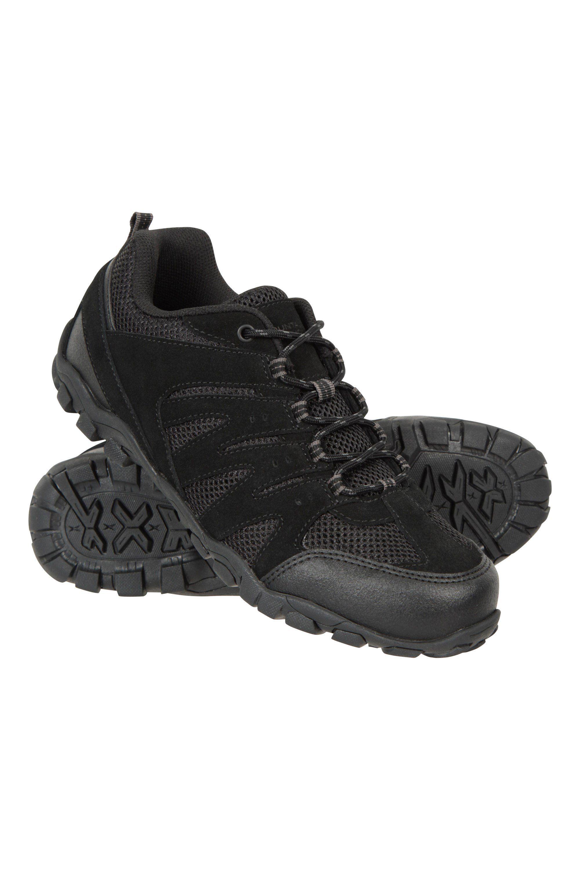 'Outdoor II' Lightweight Flexible Non Slip Grip Lace Up Walking Shoes by MOUNTAIN WAREHOUSE