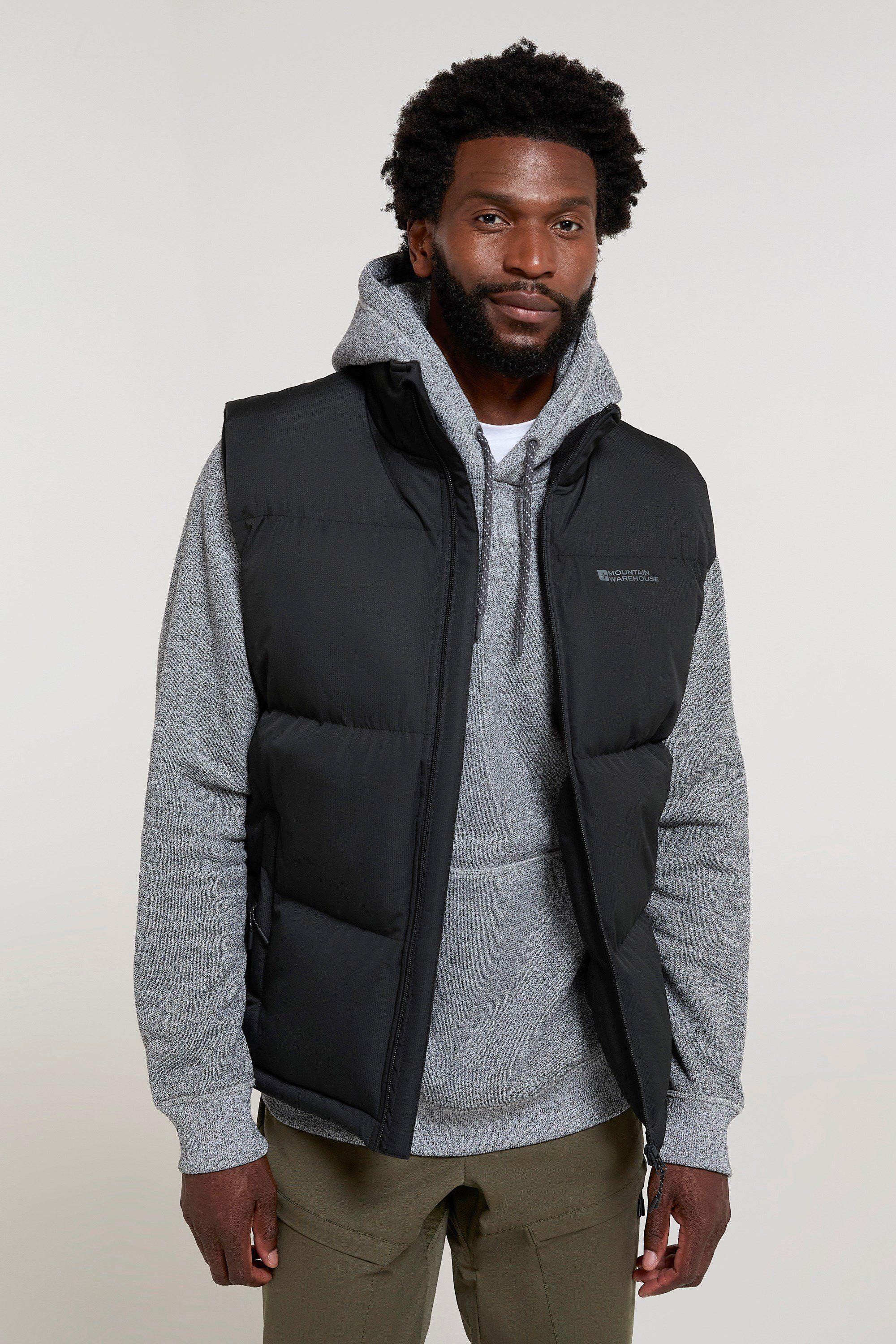 Padded Gilet Insulated Bodywarmer Sleeveless Coat by MOUNTAIN WAREHOUSE Padded Gilet Insulated Bodywarmer Sleeveless Coat by MOUNTAIN WAREHOUSE