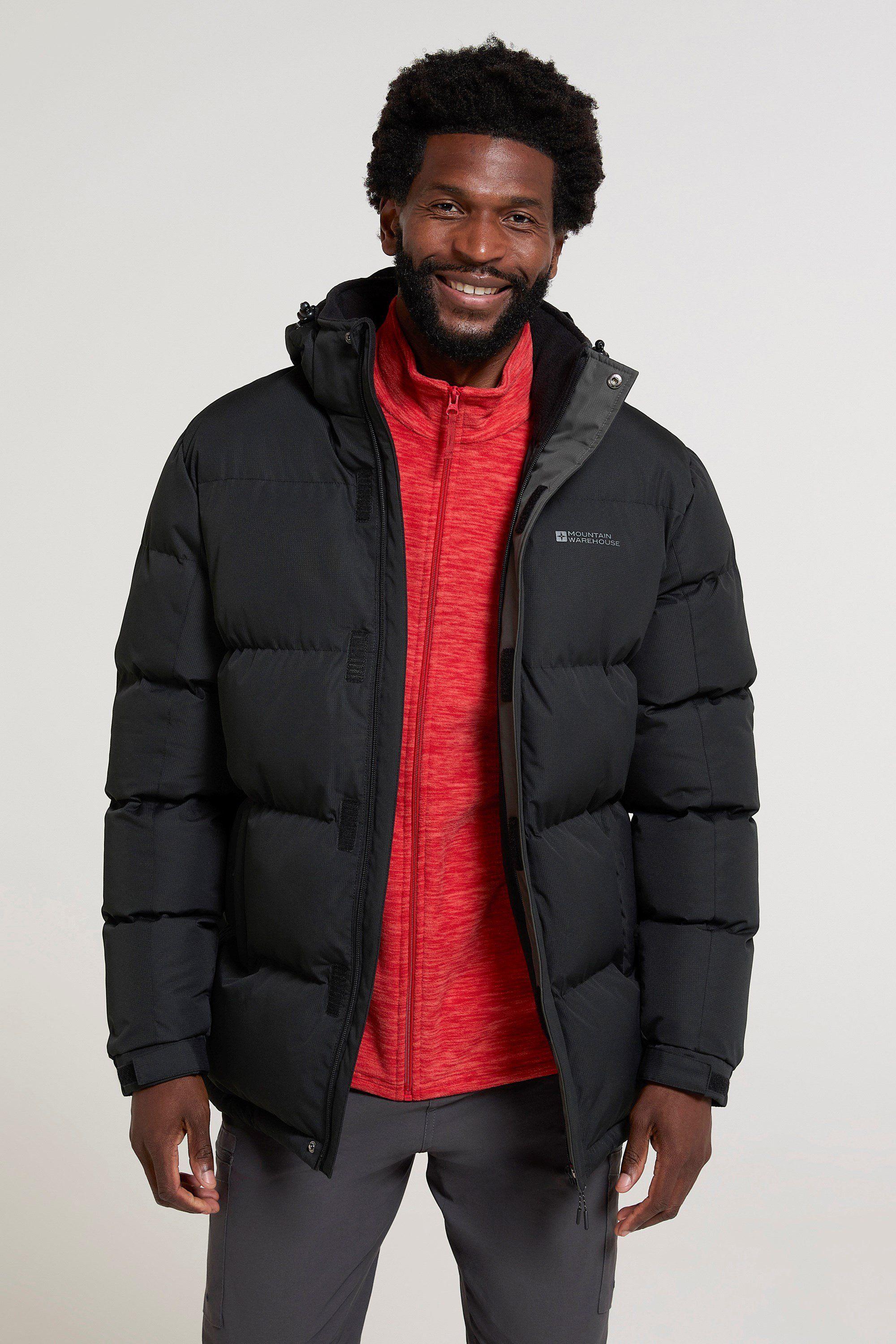 Padded Jacket Puffer Water Resistant Winter Snow Coat by MOUNTAIN WAREHOUSE