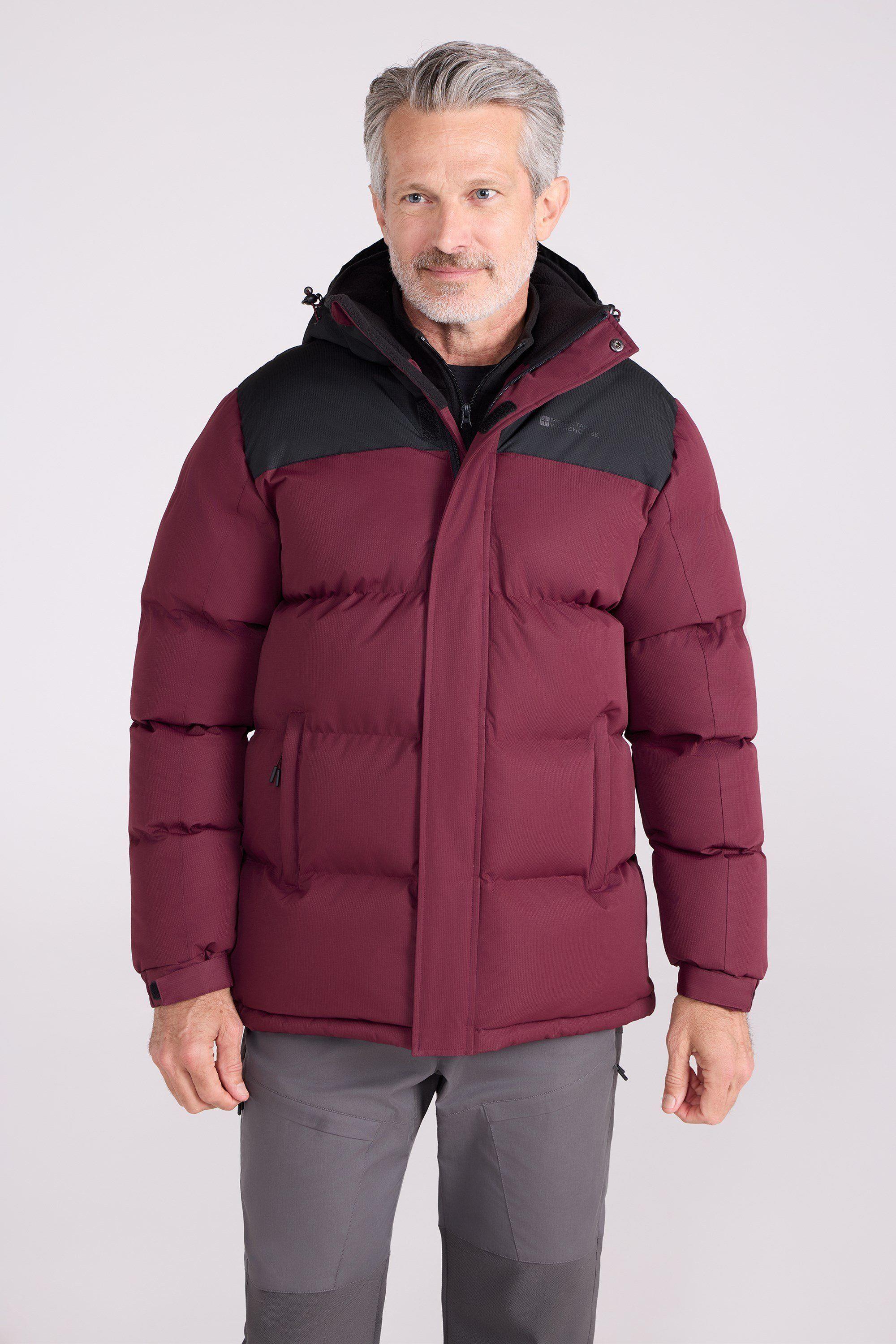 Padded Jacket Puffer Water Resistant Winter Snow Coat by MOUNTAIN WAREHOUSE