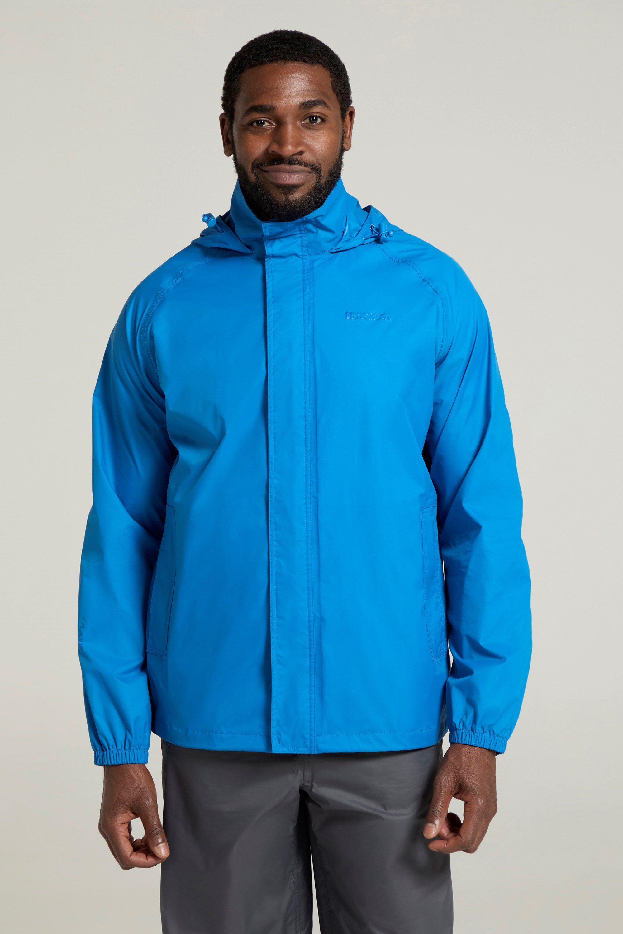 'Pakka II' Waterproof Packable Breathable Hooded Full Zip Jacket by MOUNTAIN WAREHOUSE