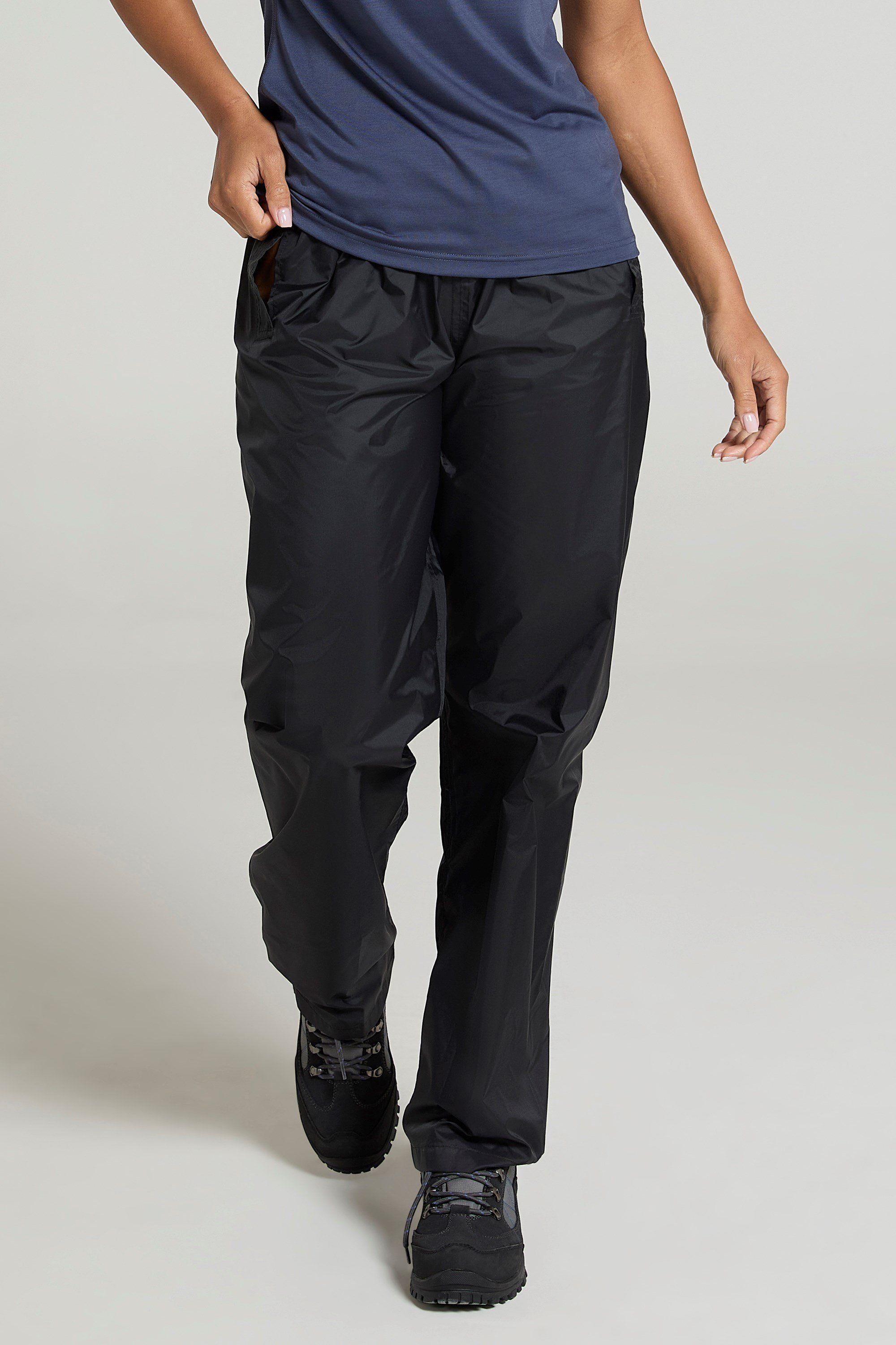 'Pakka' Waterproof Hook and Loop Ankle Openings Everyday Over Trousers by MOUNTAIN WAREHOUSE