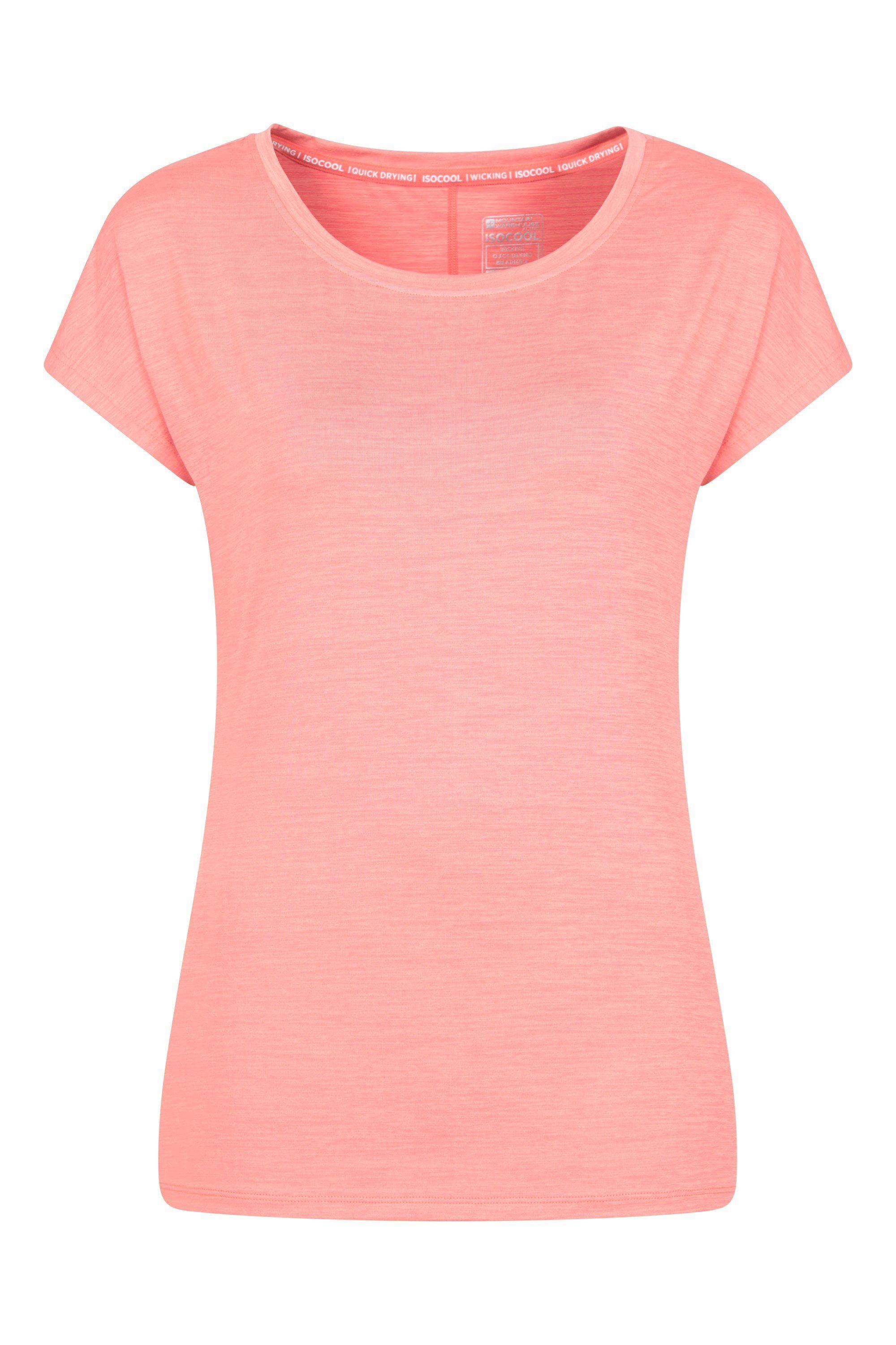 'Panna II' Short Sleeve Loose Fit Stretchy UV Protection T-Shirt by MOUNTAIN WAREHOUSE