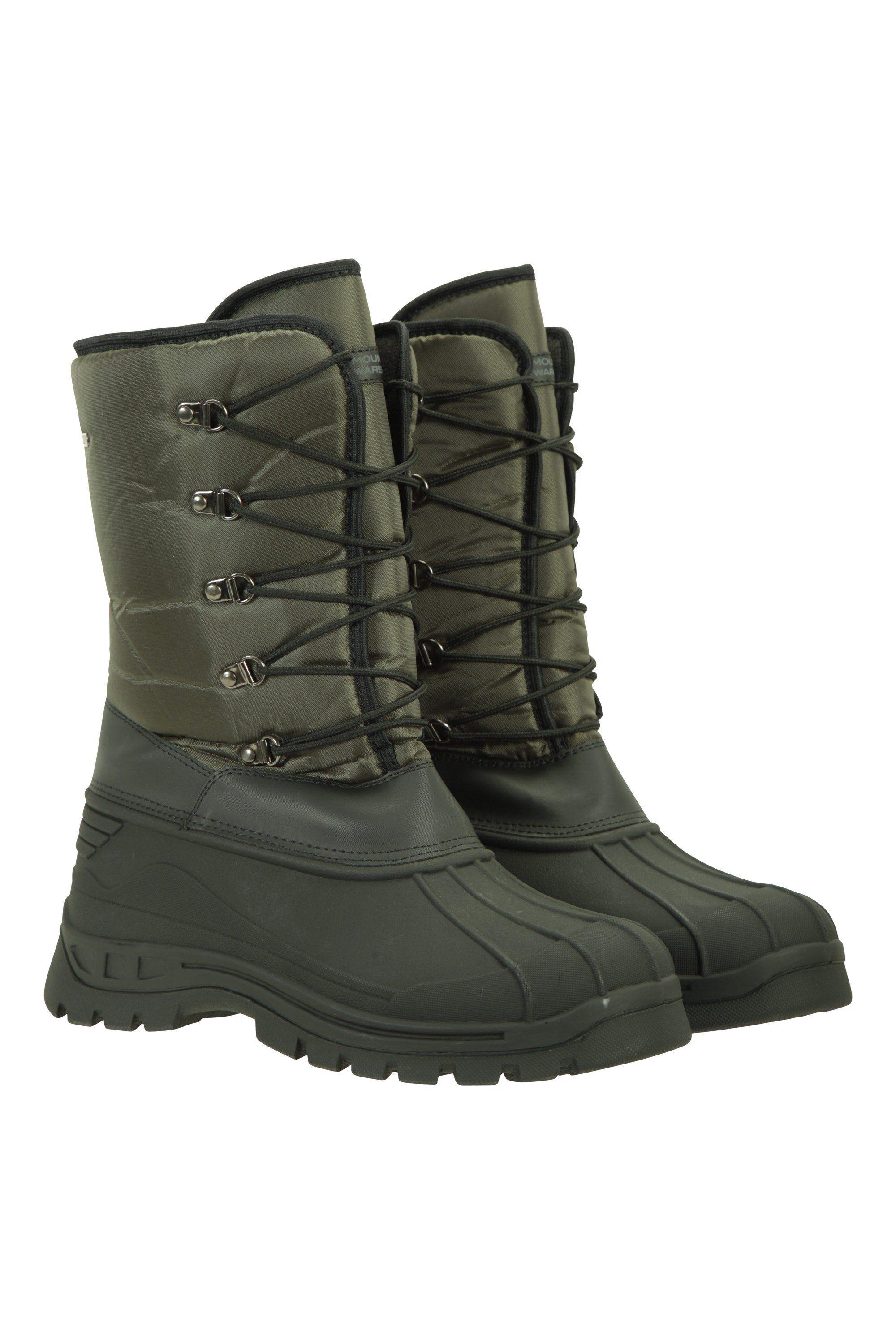 'Plough' Breathable Water Resistant Insulated Lining Snow Boots by MOUNTAIN WAREHOUSE