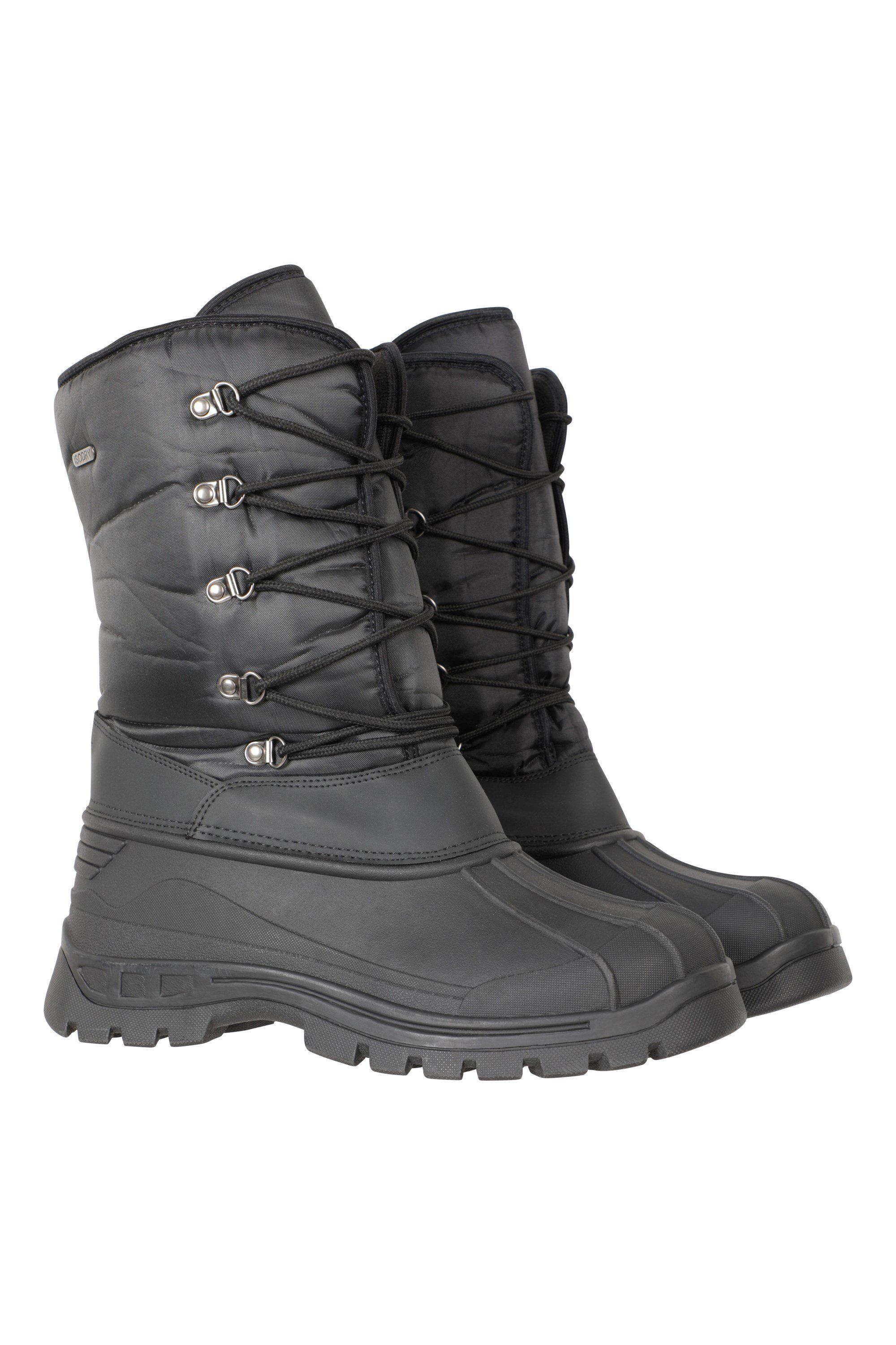 'Plough' Breathable Water Resistant Insulated Lining Snow Boots by MOUNTAIN WAREHOUSE