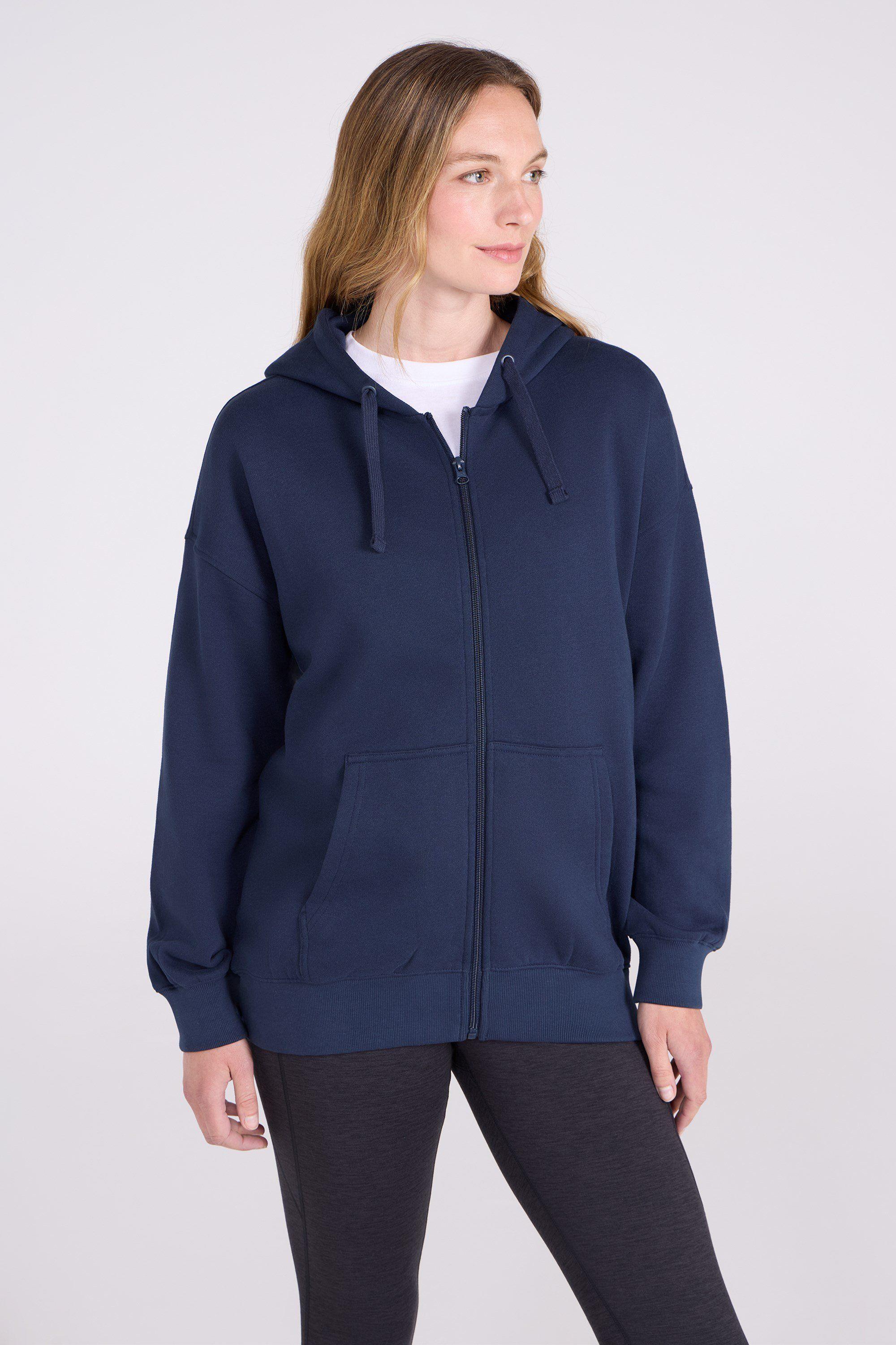 'Poplar' Soft Lightweight Breathable Comfortable Zip Through Hoodie by MOUNTAIN WAREHOUSE