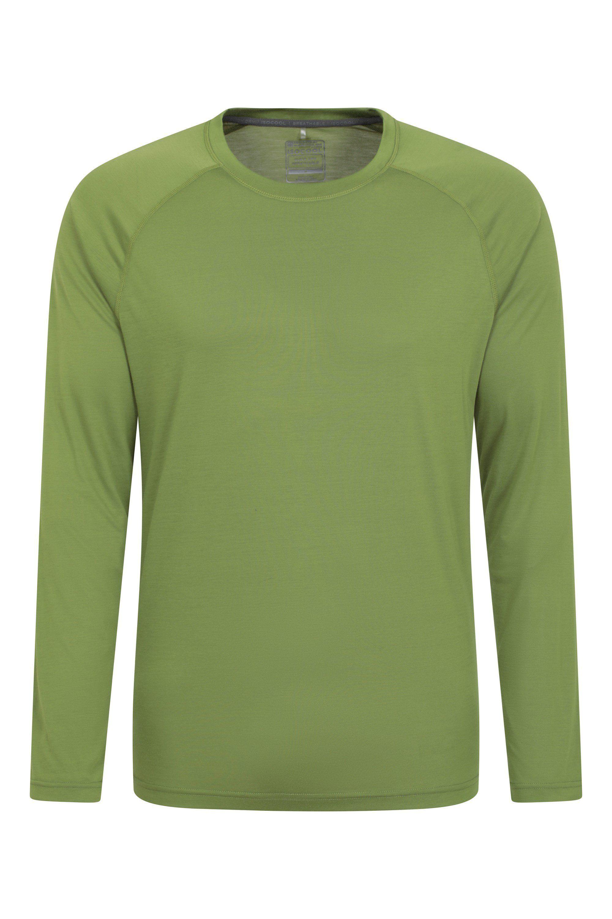 Quick Dry Breathable Moisture Wicking Long Sleeve Active Top T-Shirt by MOUNTAIN WAREHOUSE