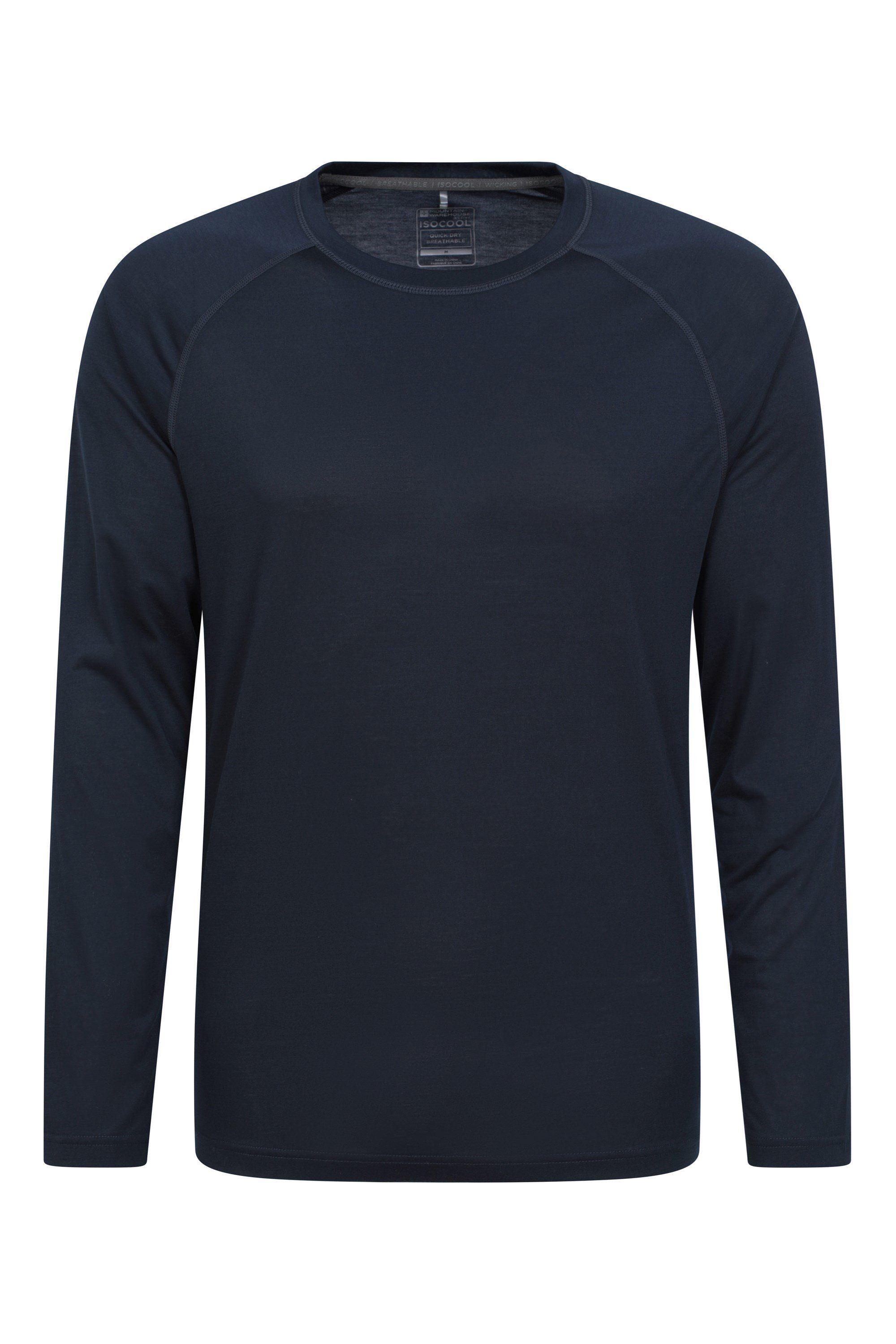 Quick Dry Breathable Moisture Wicking Long Sleeve Active Top T-Shirt by MOUNTAIN WAREHOUSE
