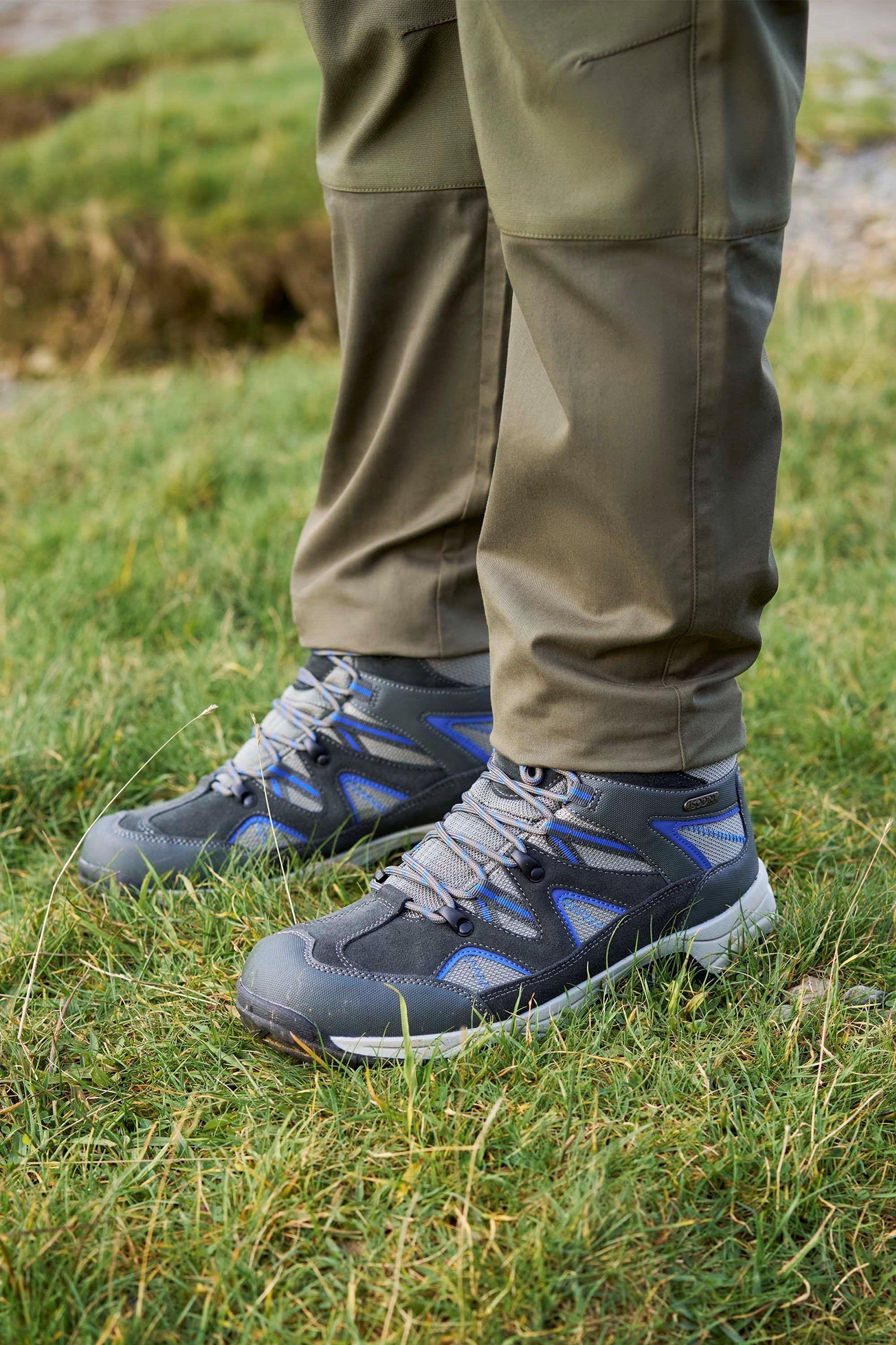 'Rapid' Waterproof Breathable Cushioned Non Slip Grip Hiking Boots by MOUNTAIN WAREHOUSE
