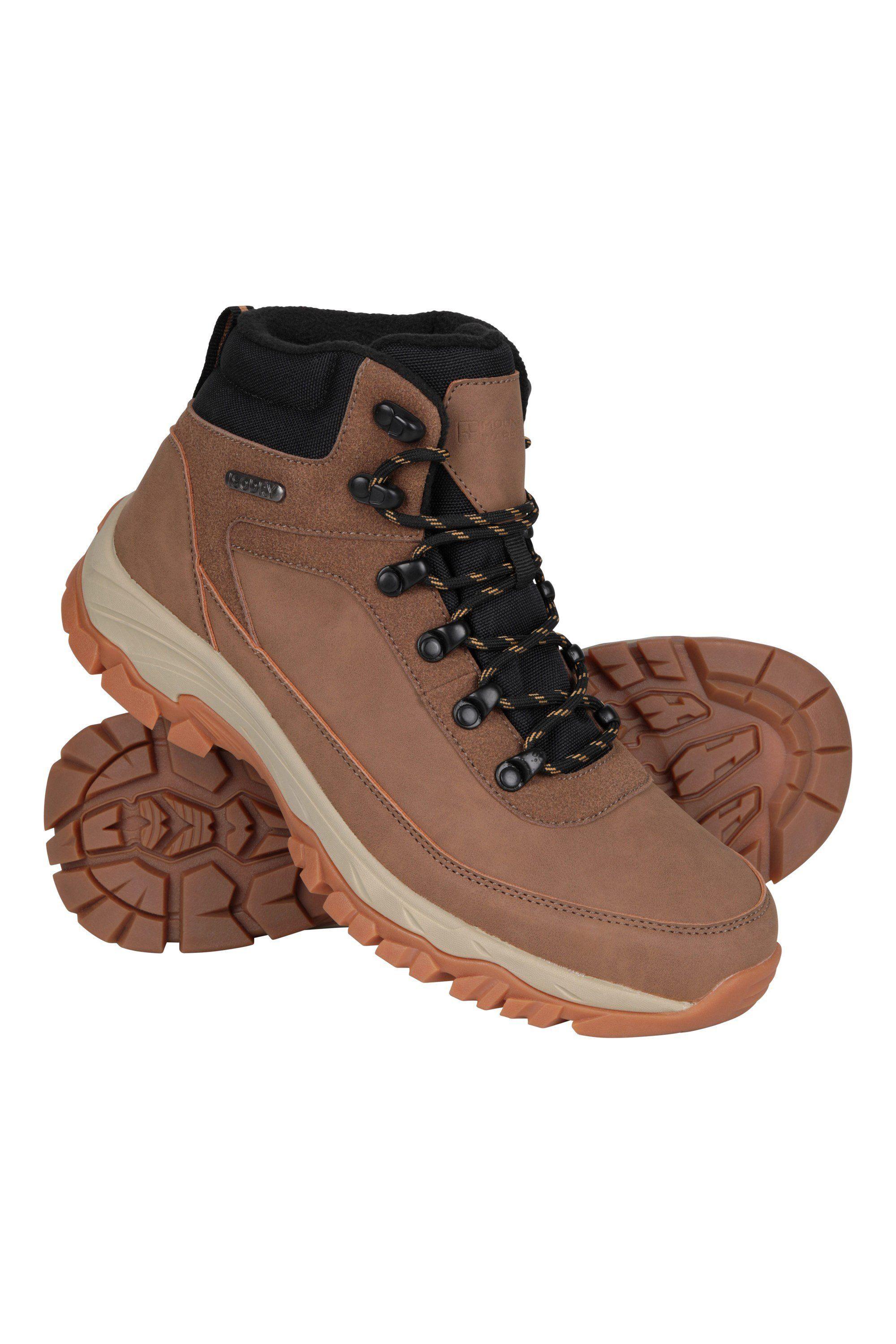 'Ravine' Waterproof High Traction Cushioned Lace Up Outdoor Boots by MOUNTAIN WAREHOUSE