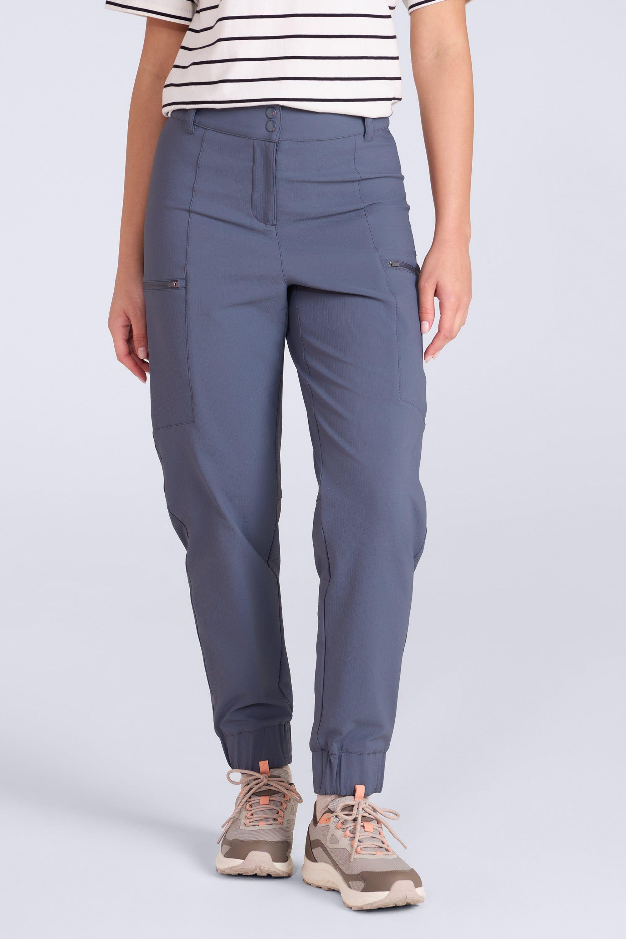 'Ridge' Water Resistant Casual Relaxed Fit Barrel Leg Hiking Trouser by MOUNTAIN WAREHOUSE