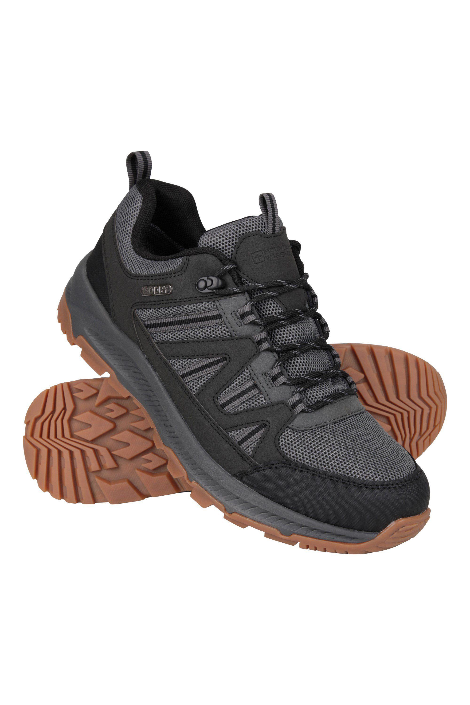 'Route' Waterproof Cushioned High Traction Grip Outdoor Walking Shoes by MOUNTAIN WAREHOUSE