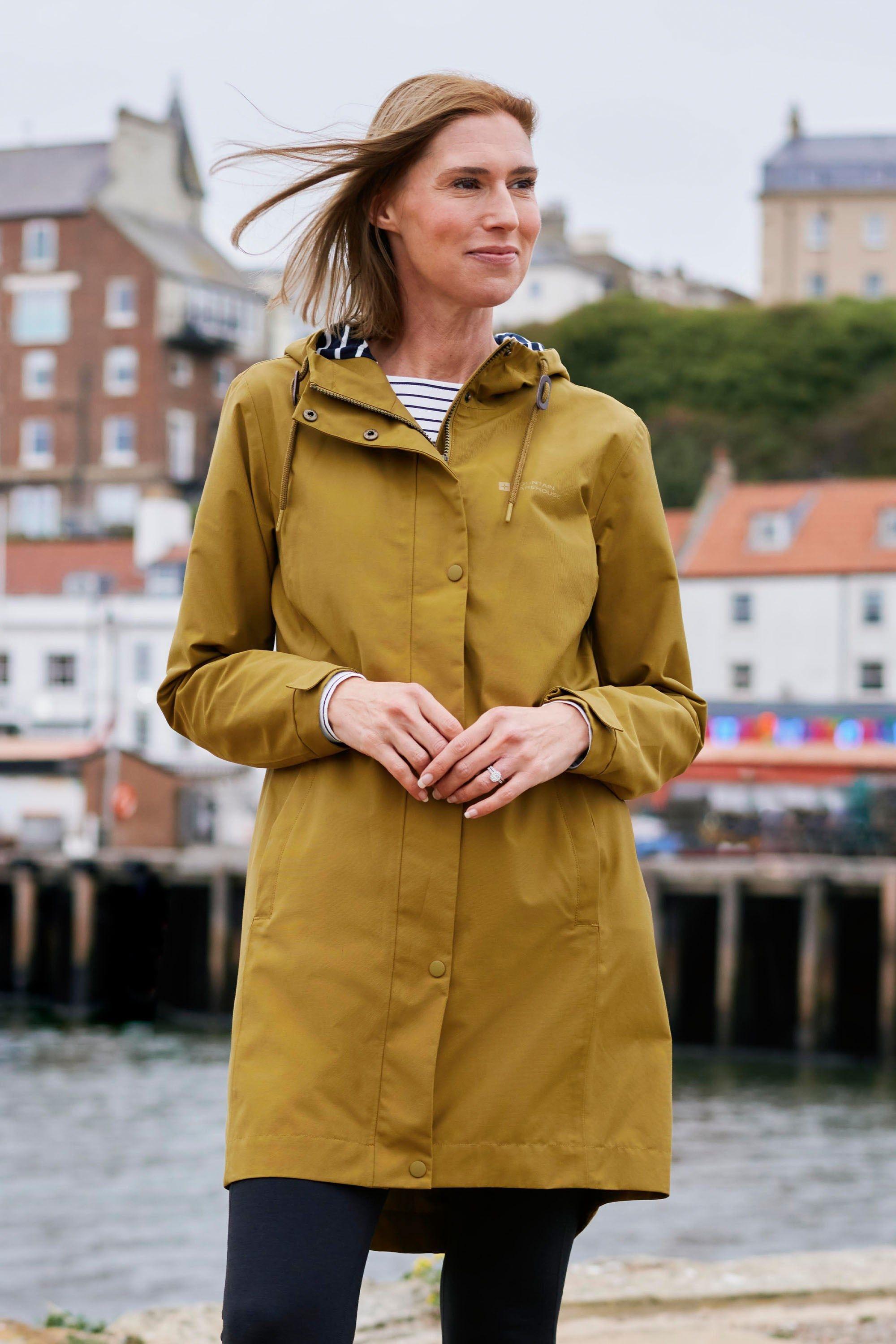 ’Seashore’ Waterproof Breathable PFC Free Adjustable Hood Jacket by MOUNTAIN WAREHOUSE