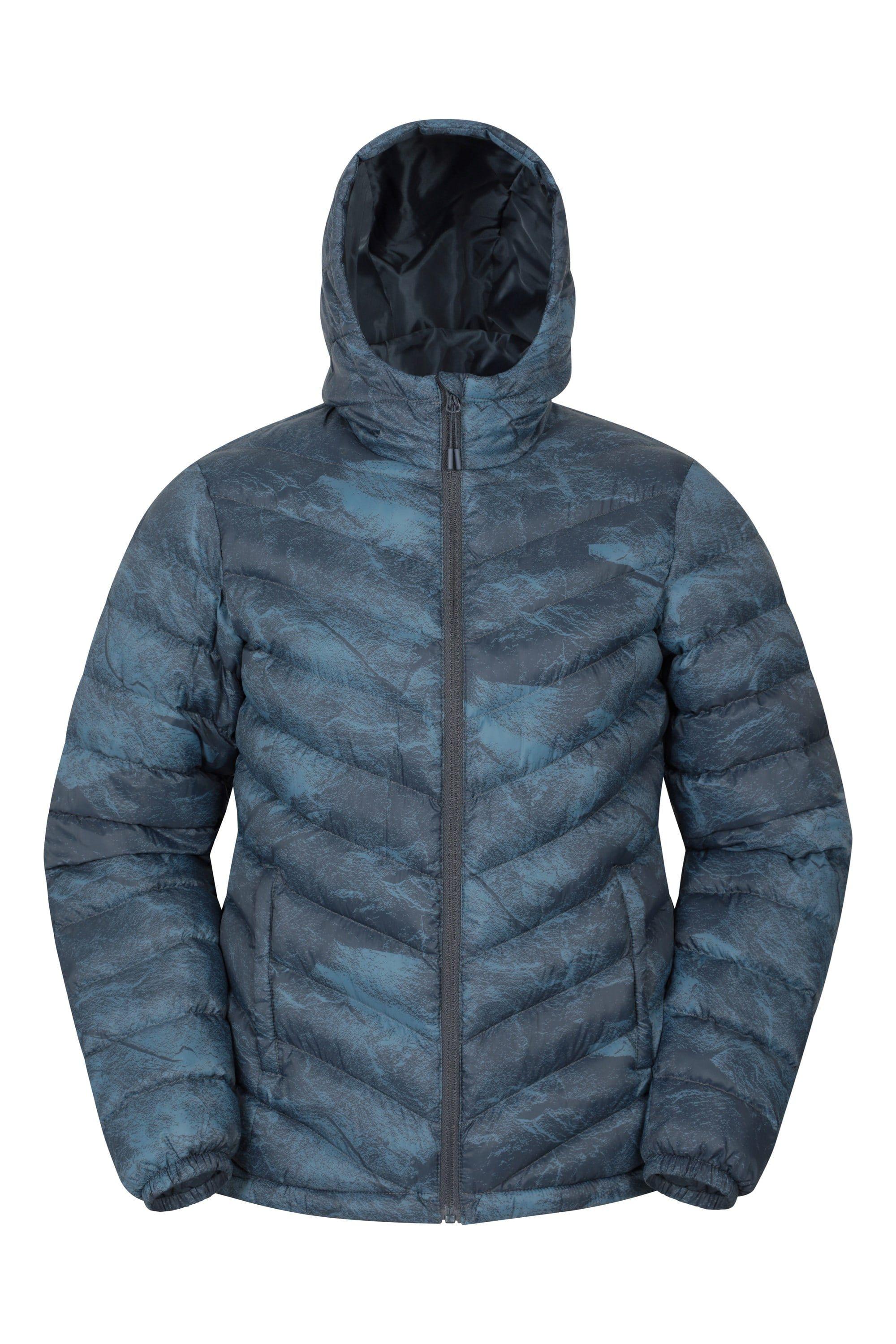 Seasons Printed Padded Jacket Water Resistant by MOUNTAIN WAREHOUSE