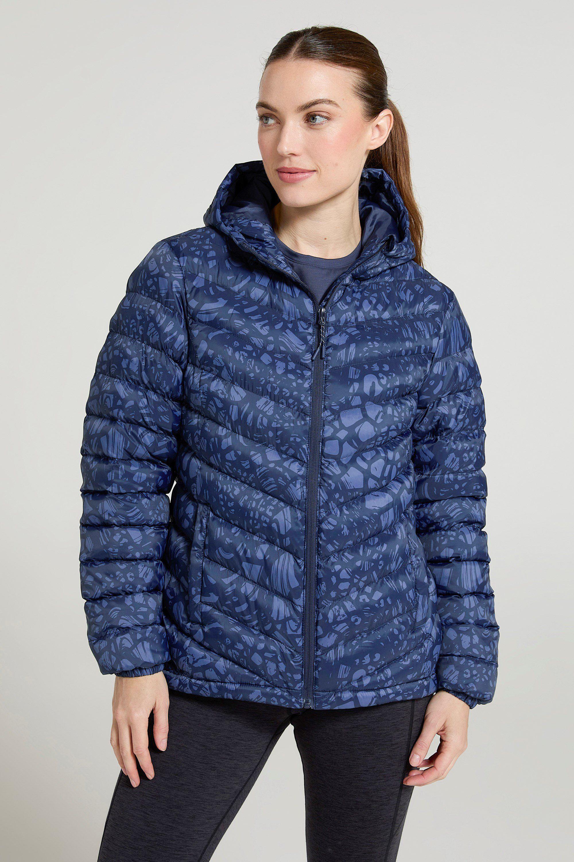 Seasons  Printed Padded Jacket  Water Resistant by MOUNTAIN WAREHOUSE