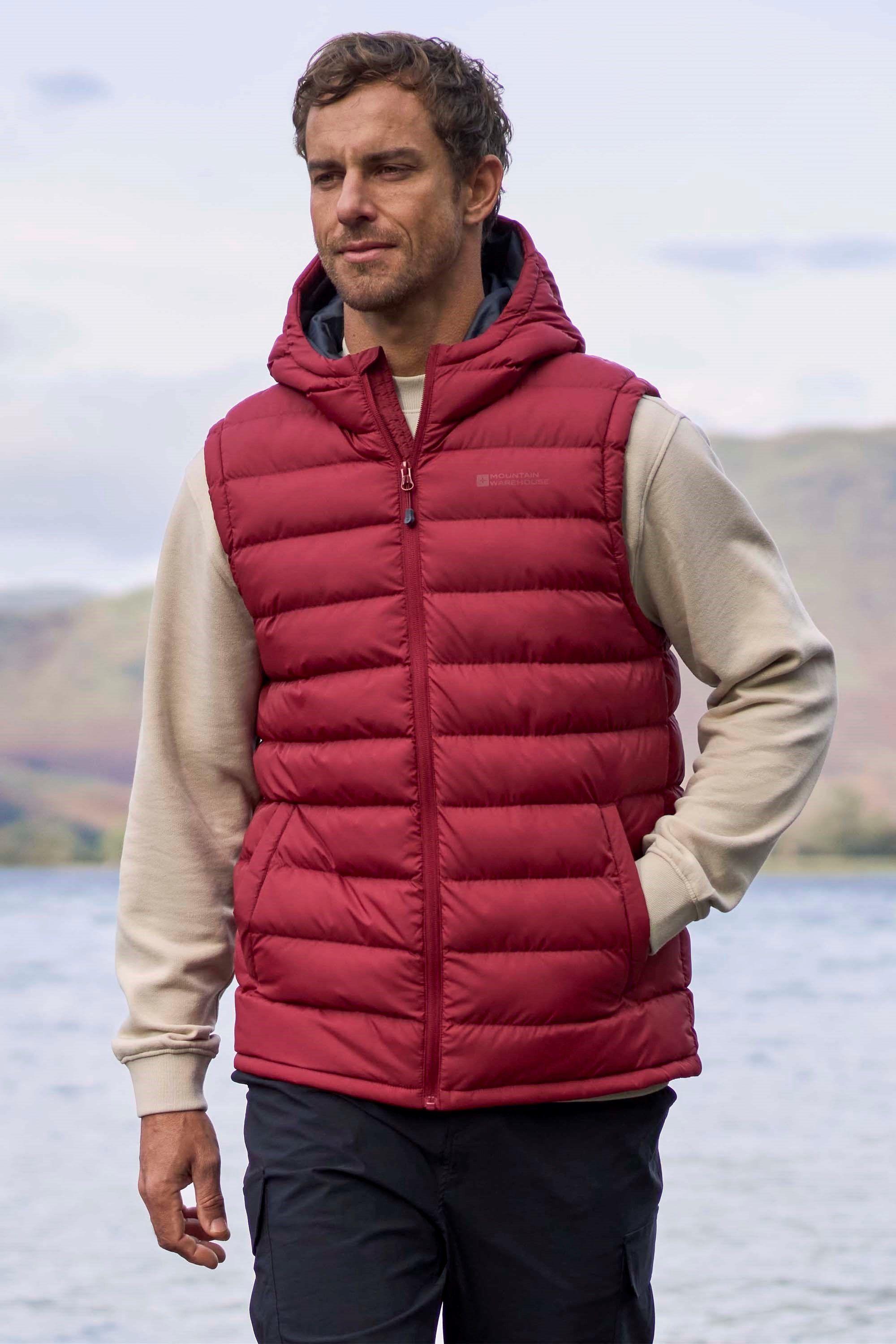'Seasons' Water Resistant Hooded Padded Gilet by MOUNTAIN WAREHOUSE