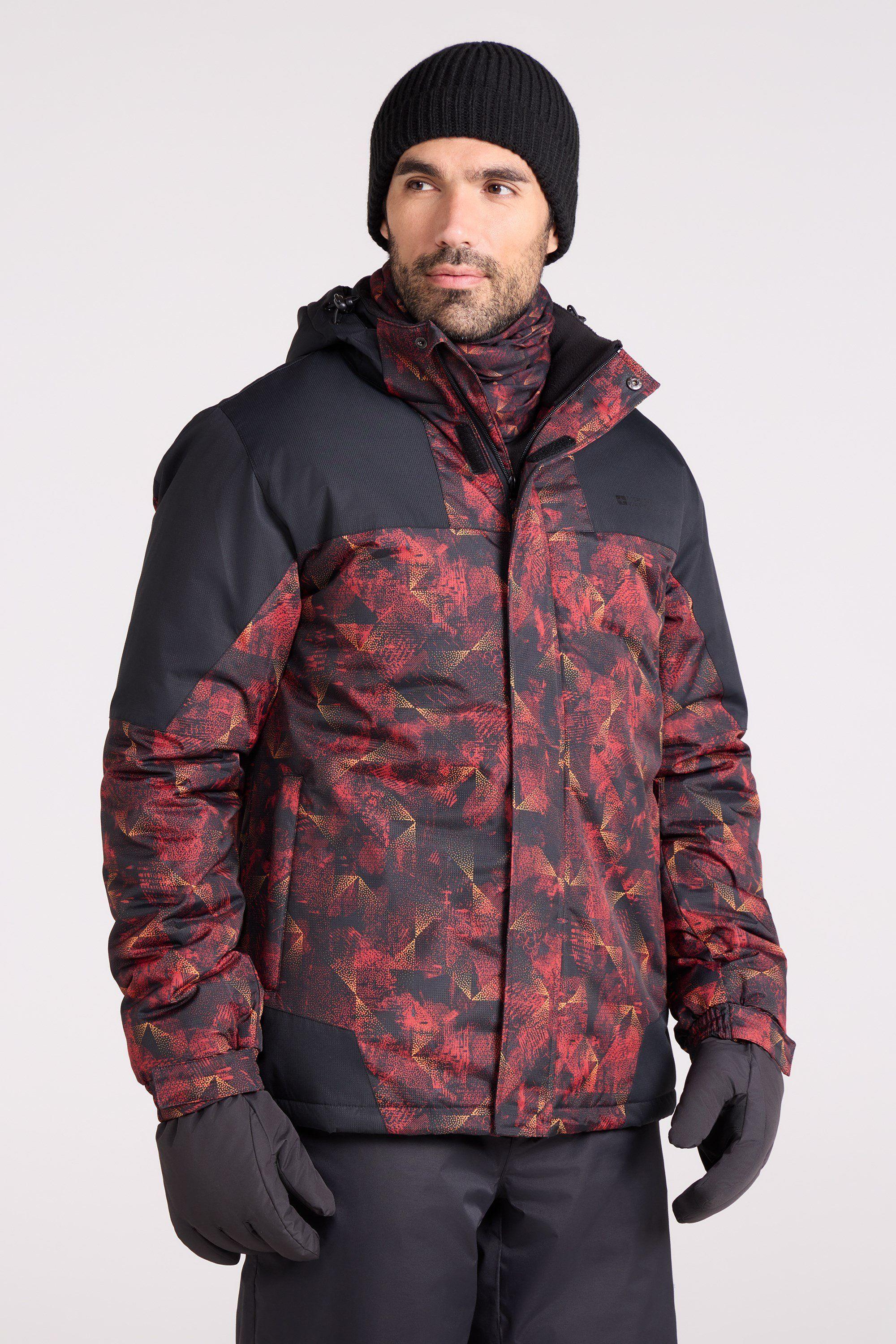 'Shadow II' Snowproof Water Resistant Insulated Printed Ski Jacket by MOUNTAIN WAREHOUSE