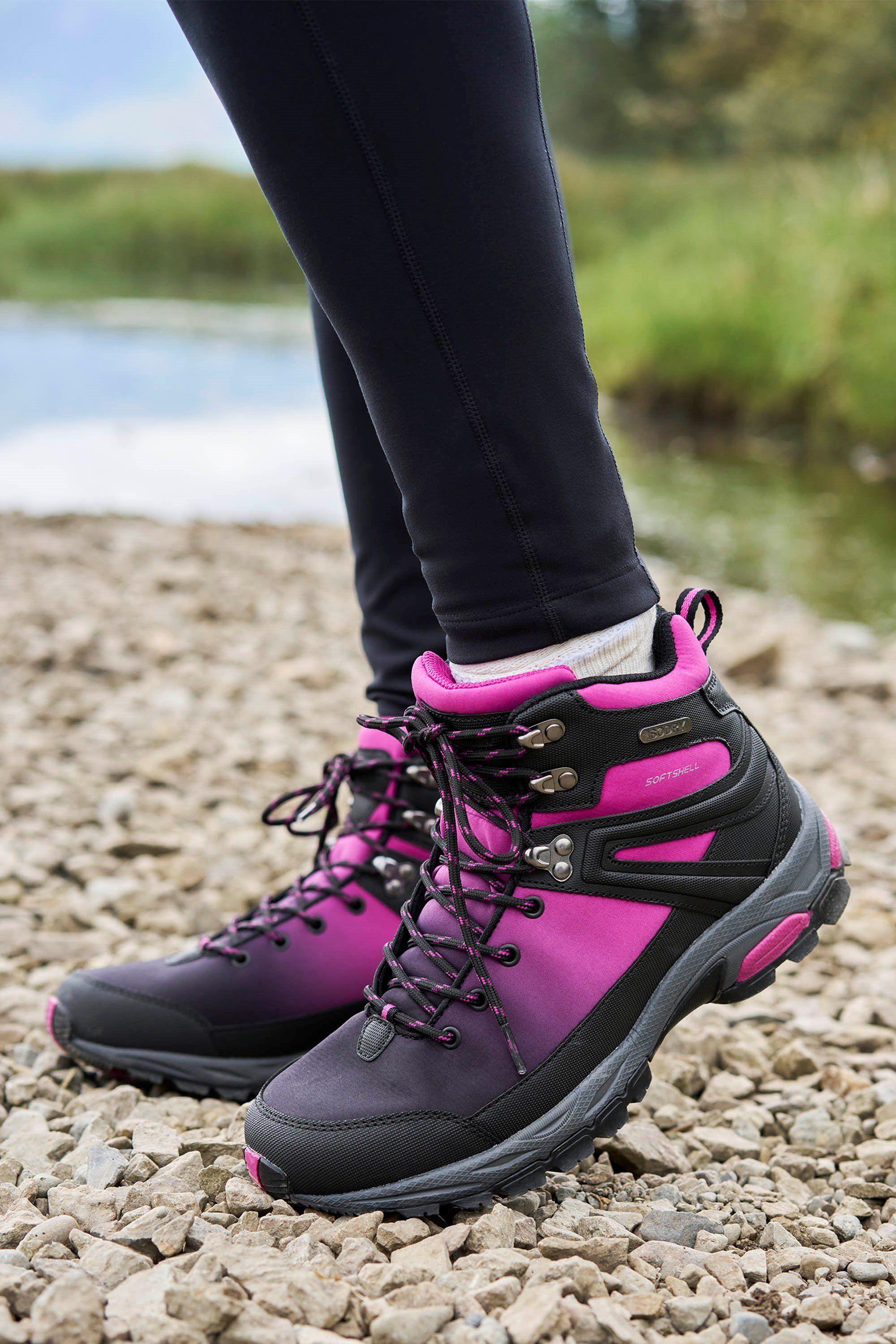 'Shadow' Waterproof Breathable Mesh Lined Flexible Softshell Boots by MOUNTAIN WAREHOUSE